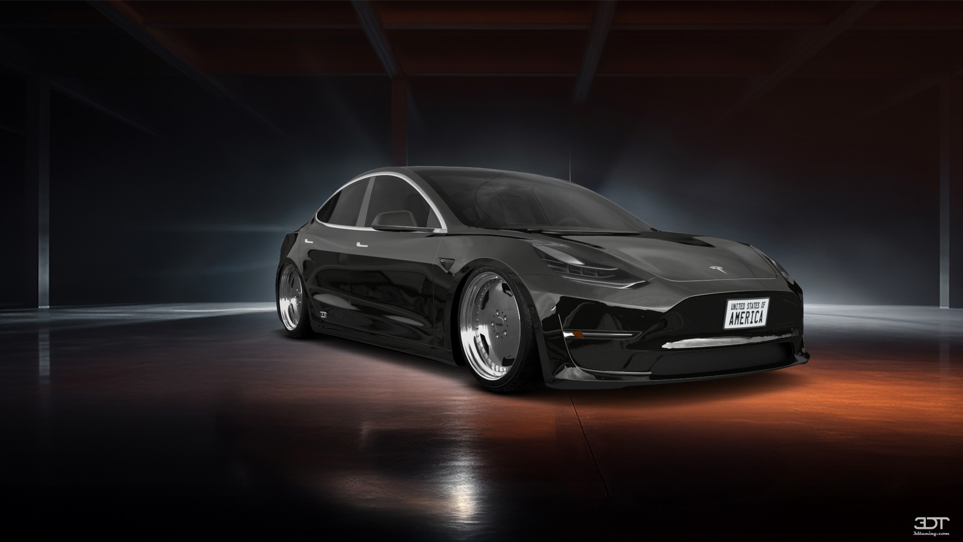 Tesla Model 3 4 Door Saloon 2017 tuning