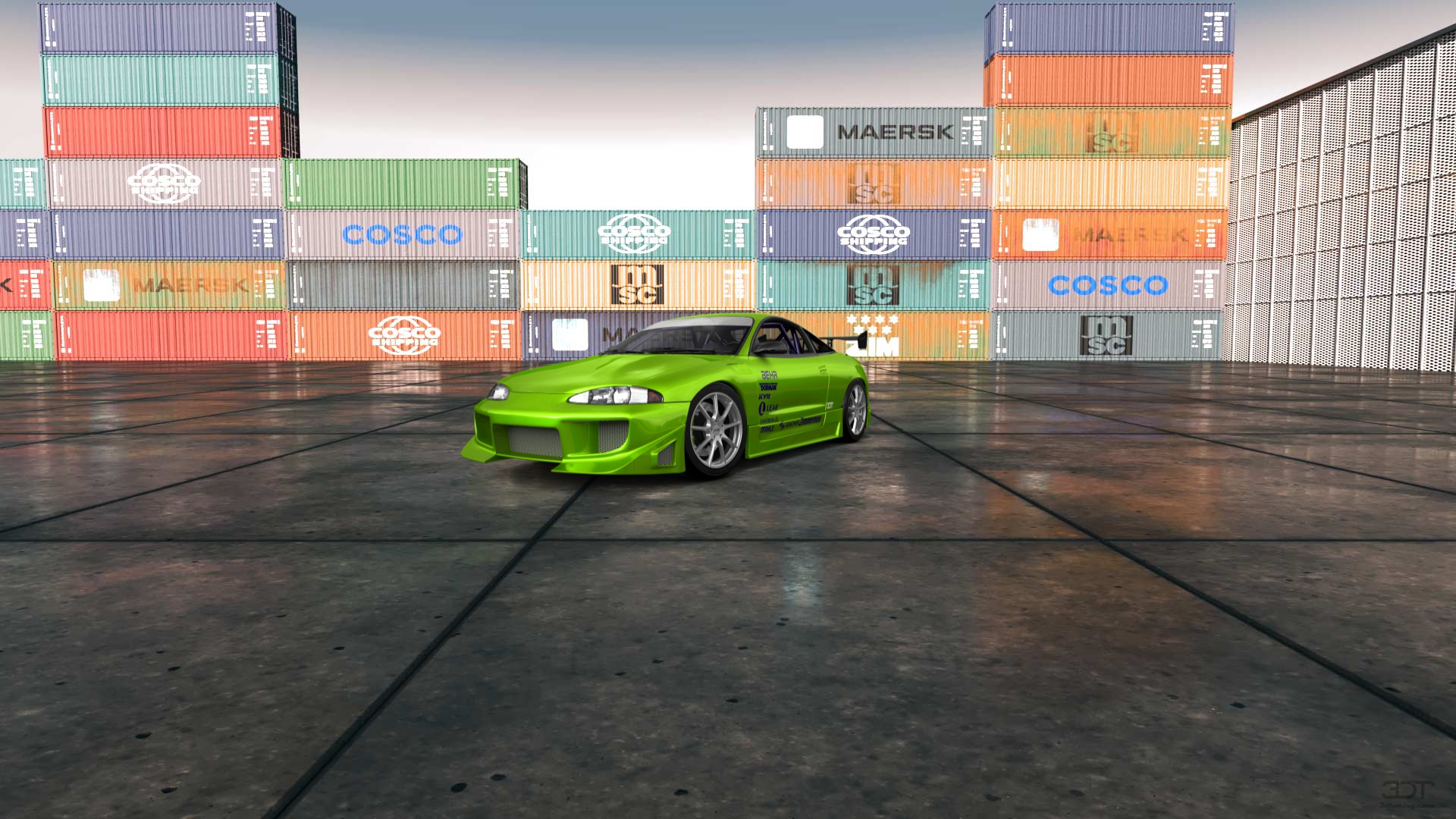 Mitsubishi Eclipse GSX Coupe 1995 tuning