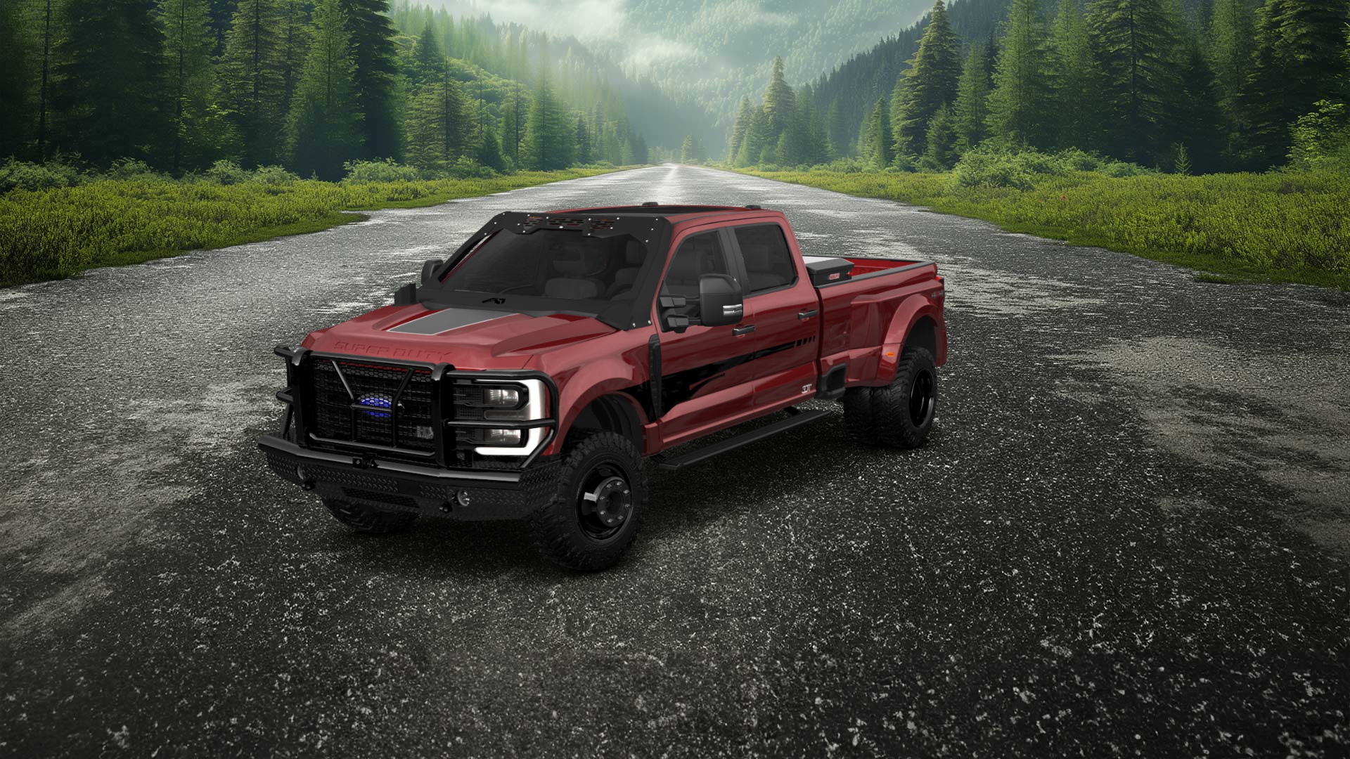 Ford F-350 DRW Crew Cab 4 Door pickup truck 2023 tuning