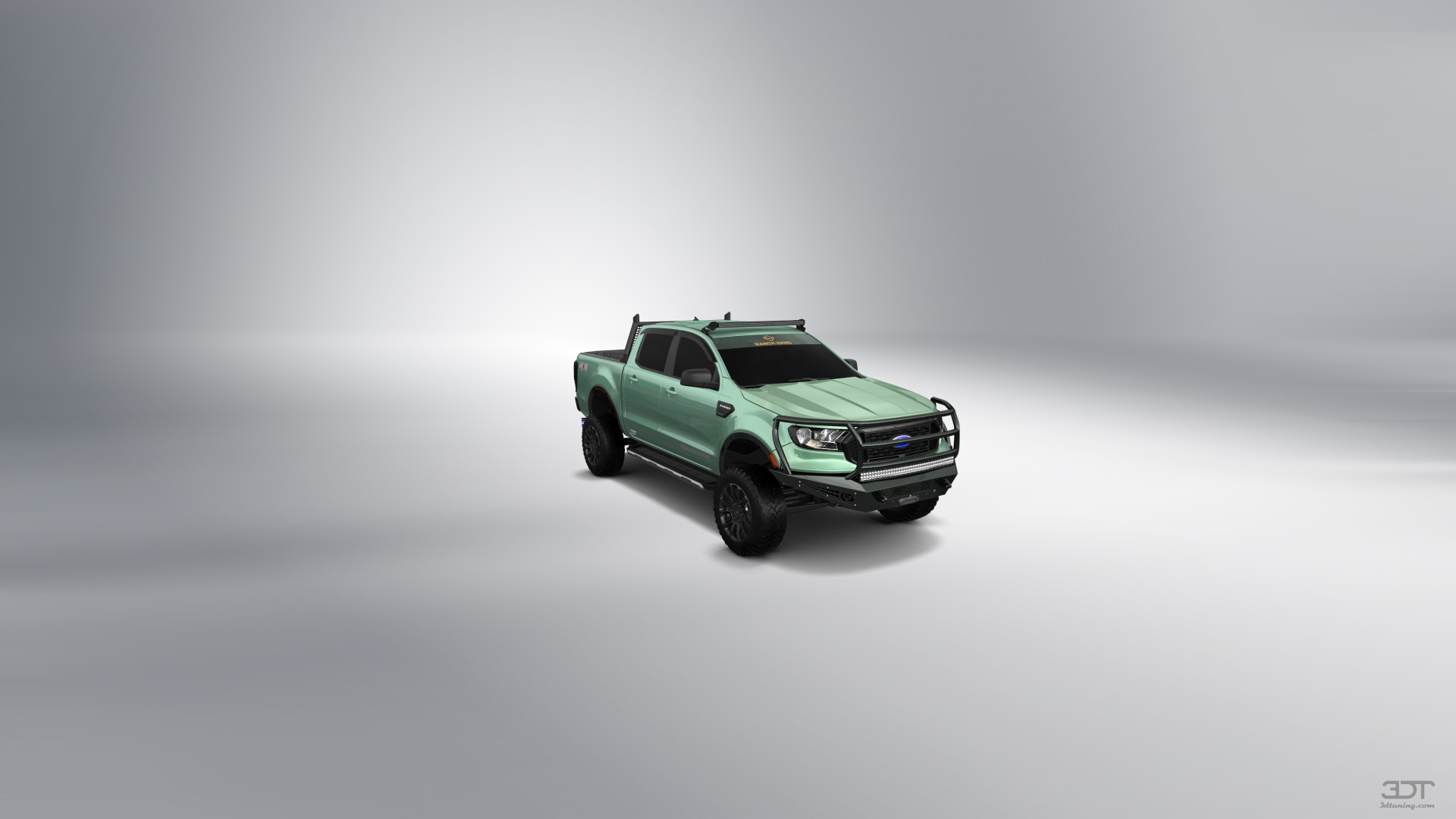 Ford Ranger 4 Door pickup truck 2019 tuning