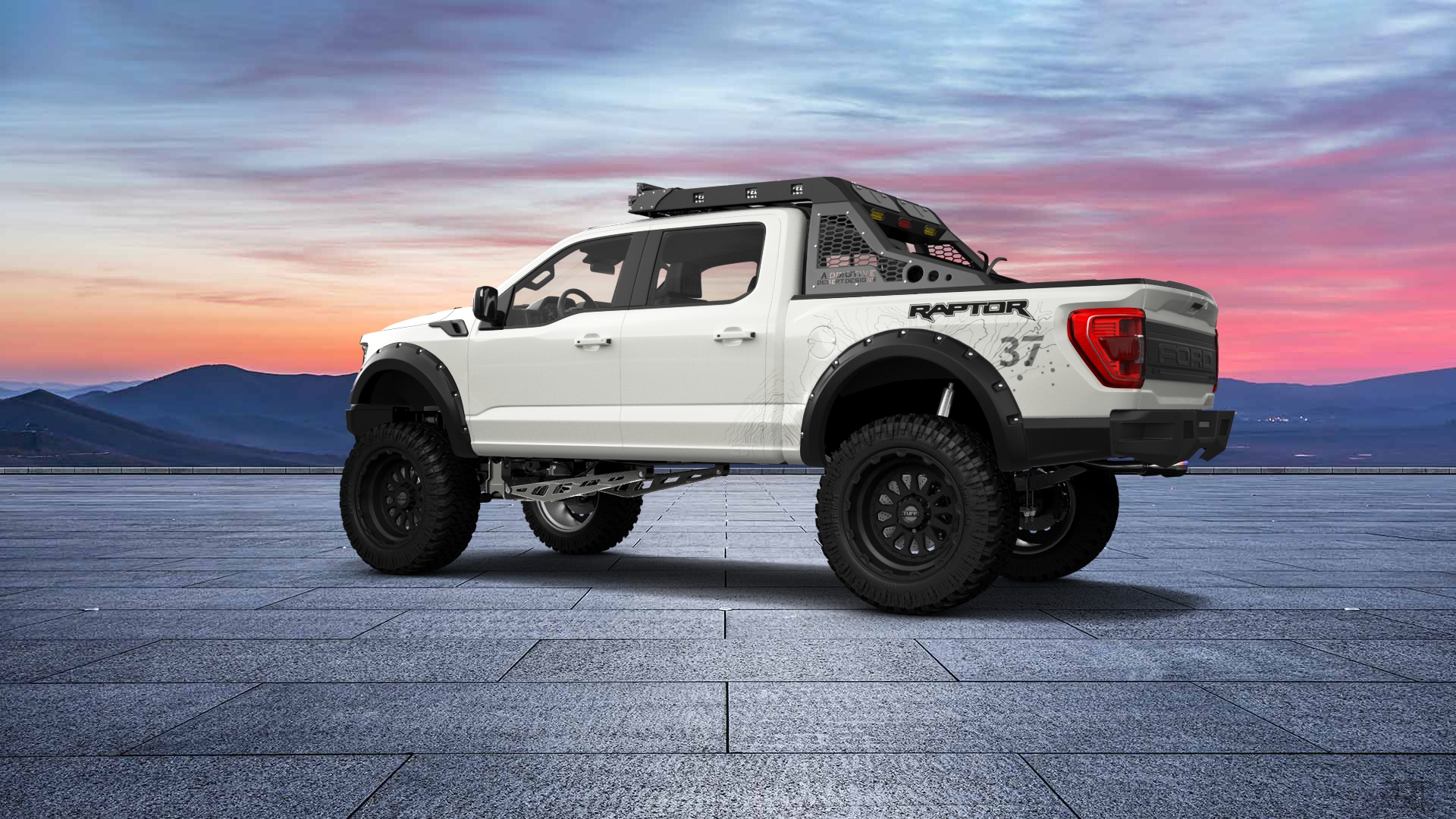 Ford F-150 Raptor 4 Door pickup truck 2021