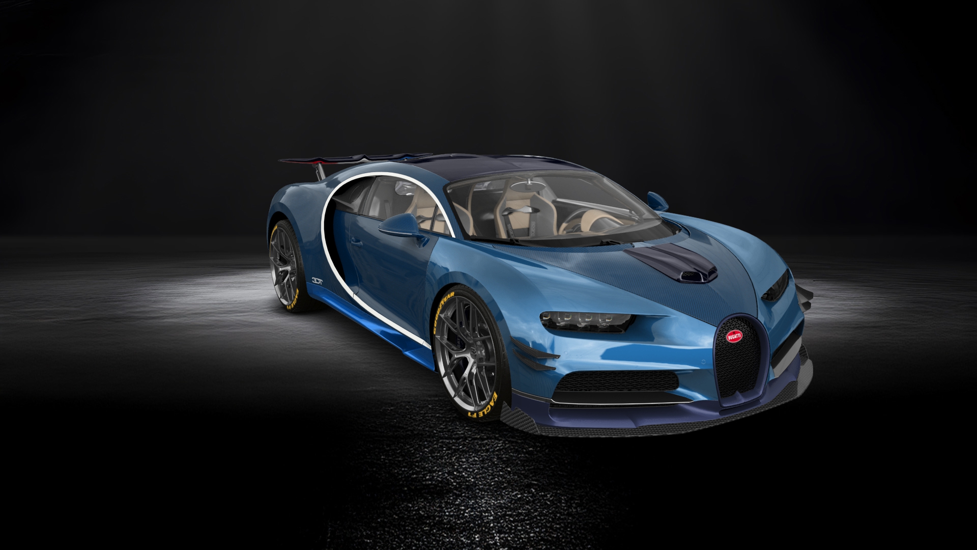 Bugatti Chiron 2 Door Coupe 2016
