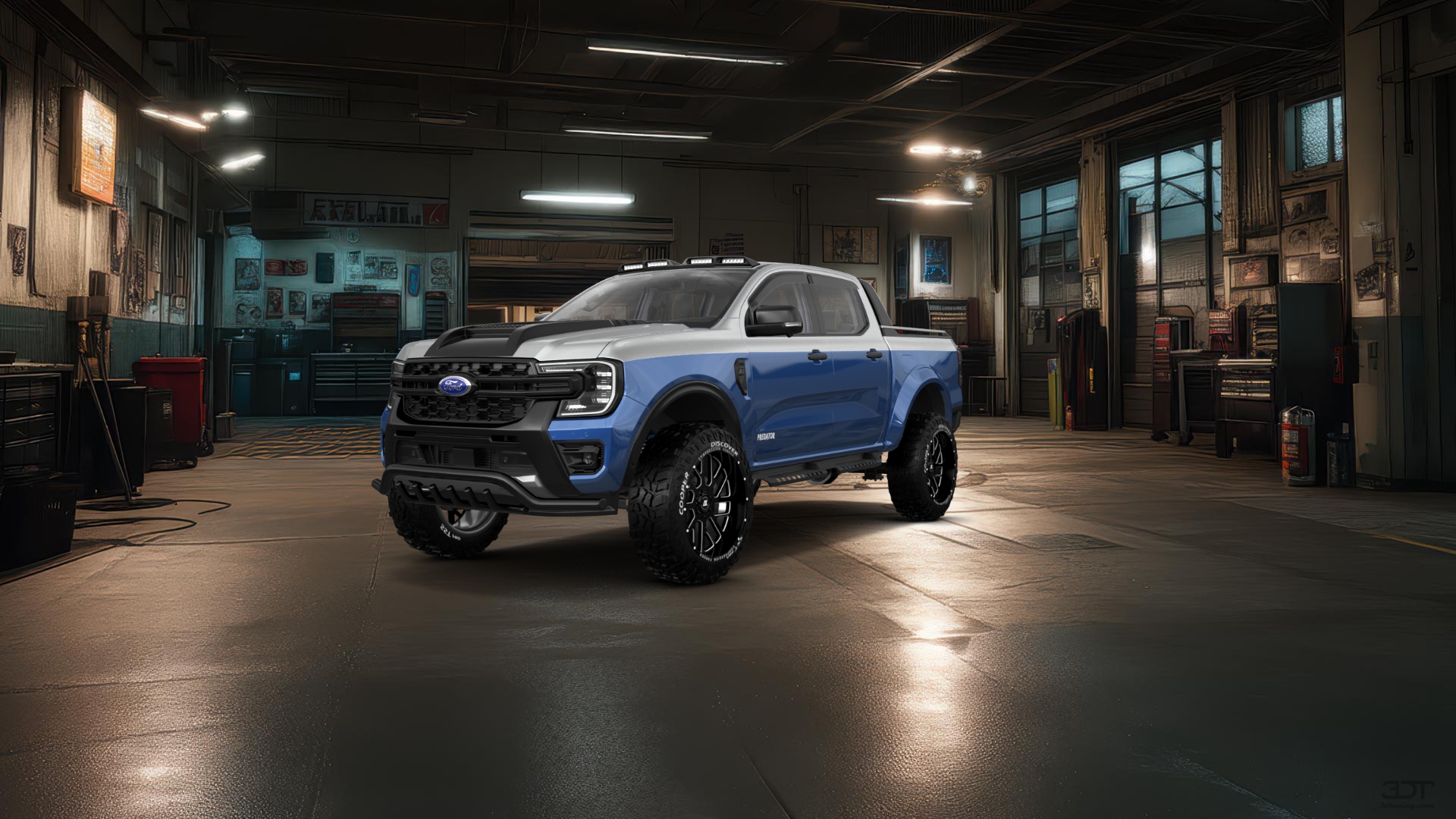 Ford Ranger 4 Door pickup truck 2022 tuning