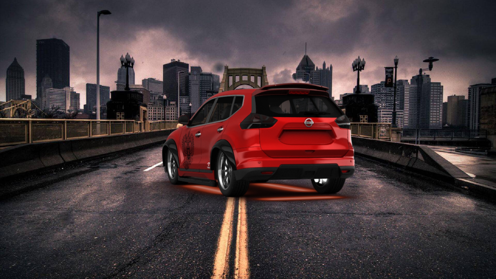 Nissan Rogue SUV 2014 tuning