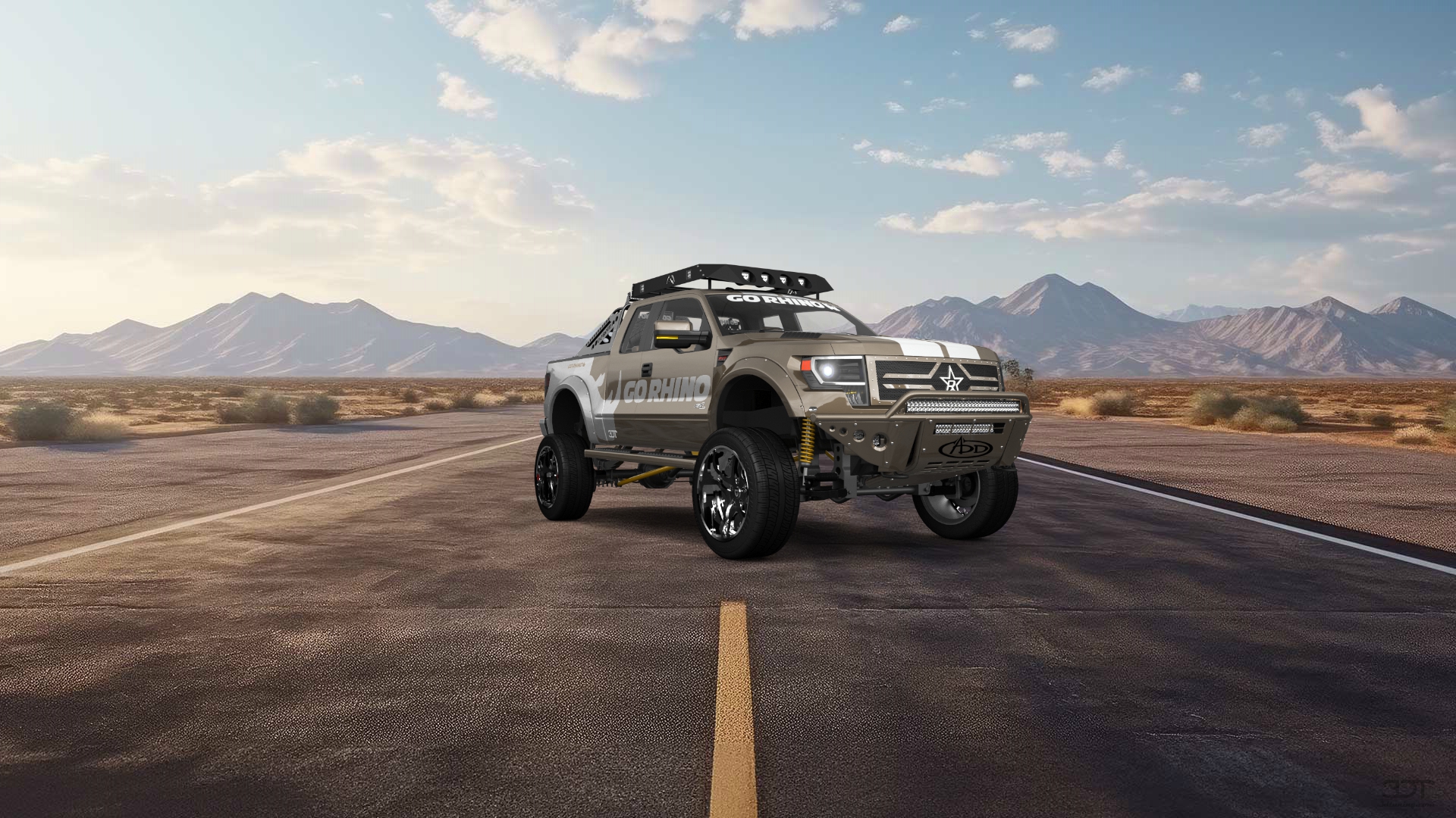 Ford F-150 SVT Raptor 2 Door pickup truck 2010