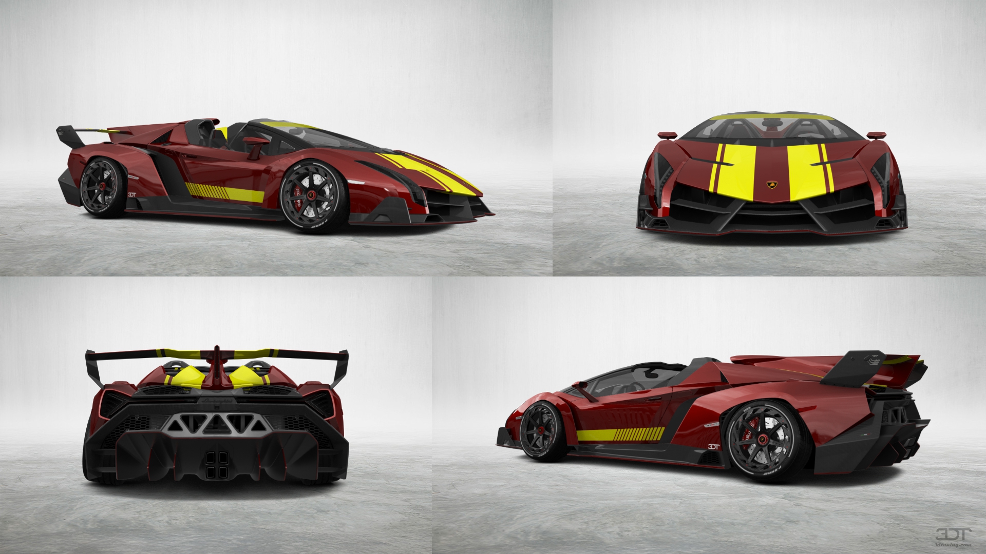 Lamborghini Veneno Roadster 2013 tuning