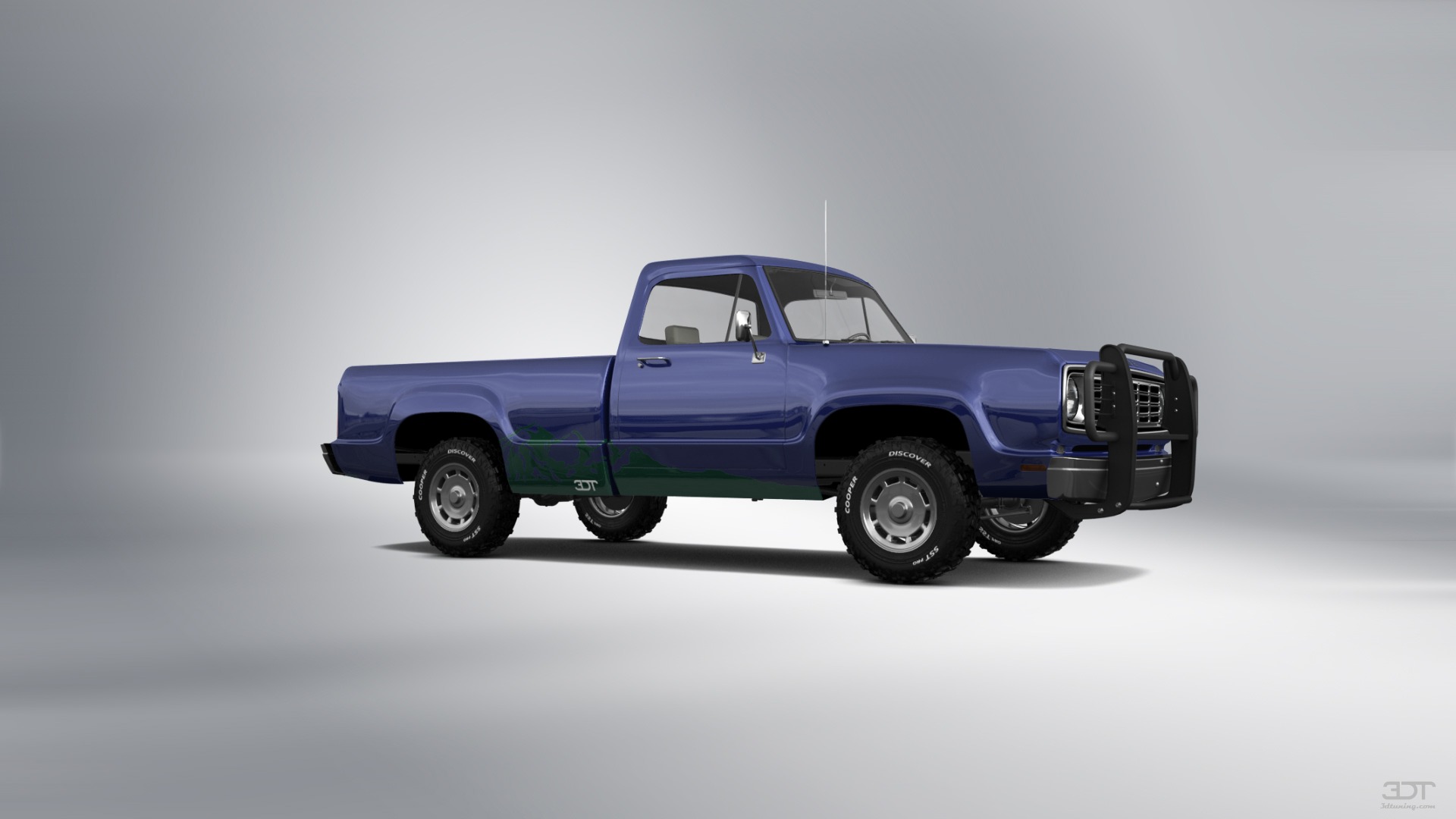 Dodge Power Wagon W200 2 Door pickup truck 1972 tuning