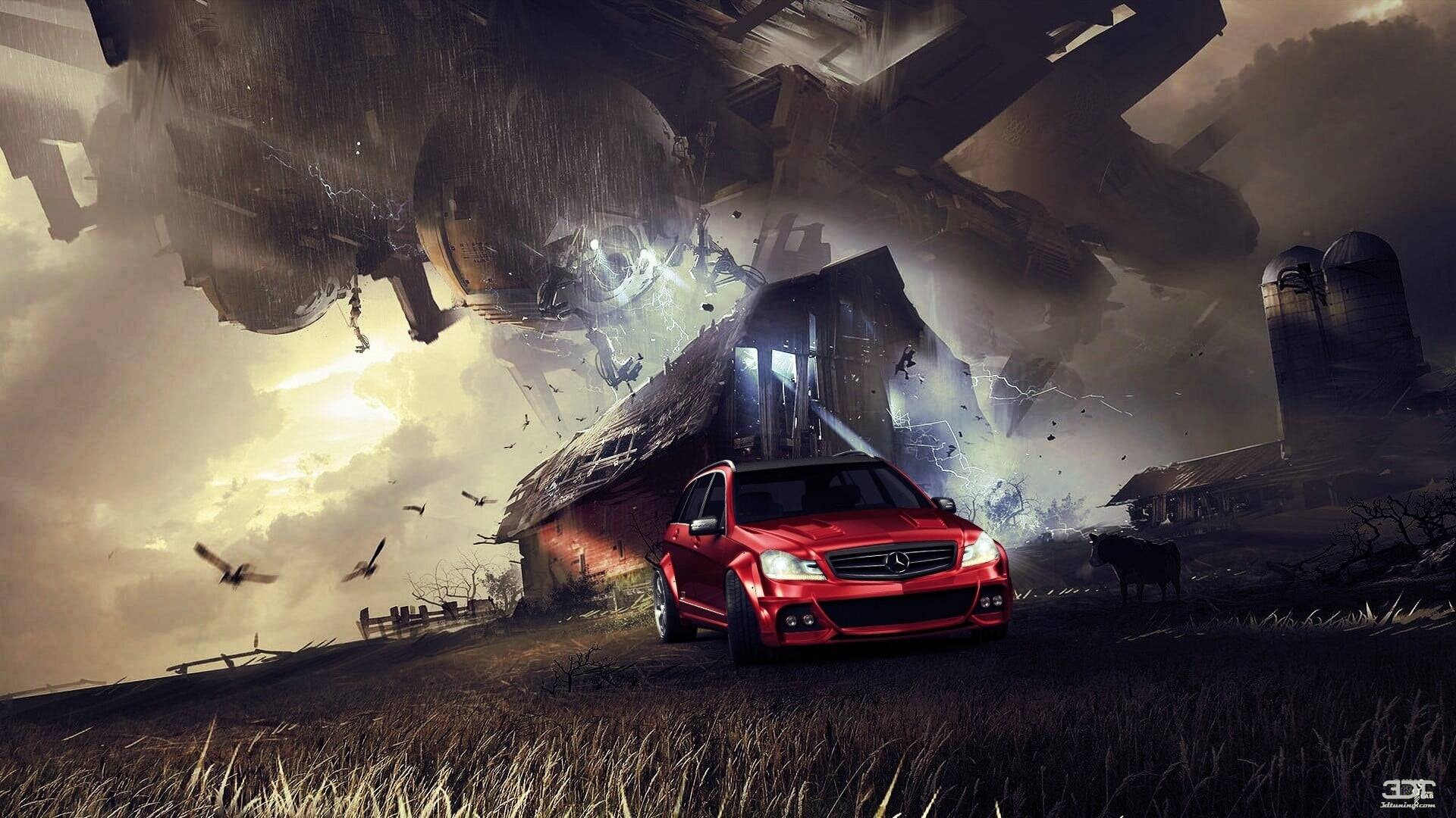 Mercedes C Class Estate 2012 Images