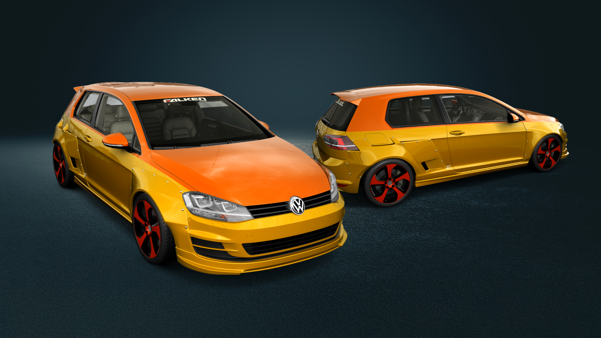 Volkswagen Golf 7 3 Door Hatchback 2013 tuning