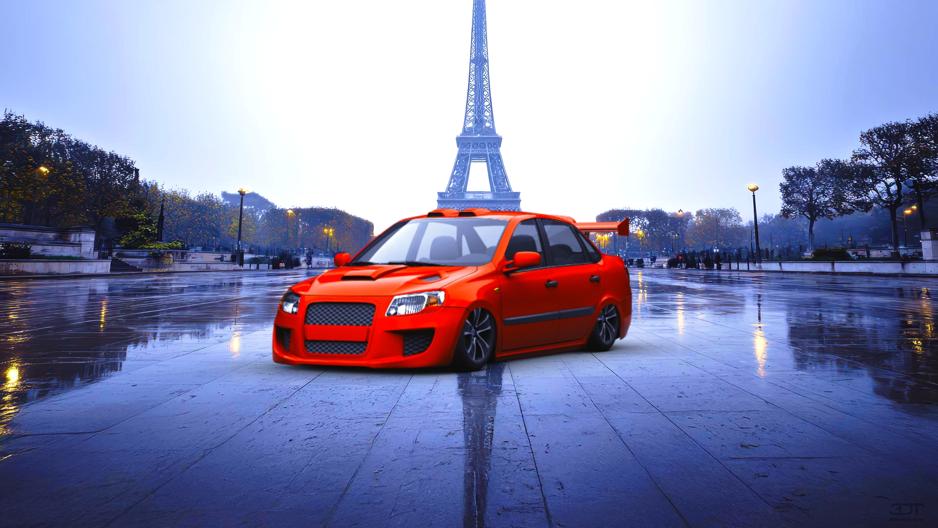 Lada Granta Sport sedan 2012 tuning