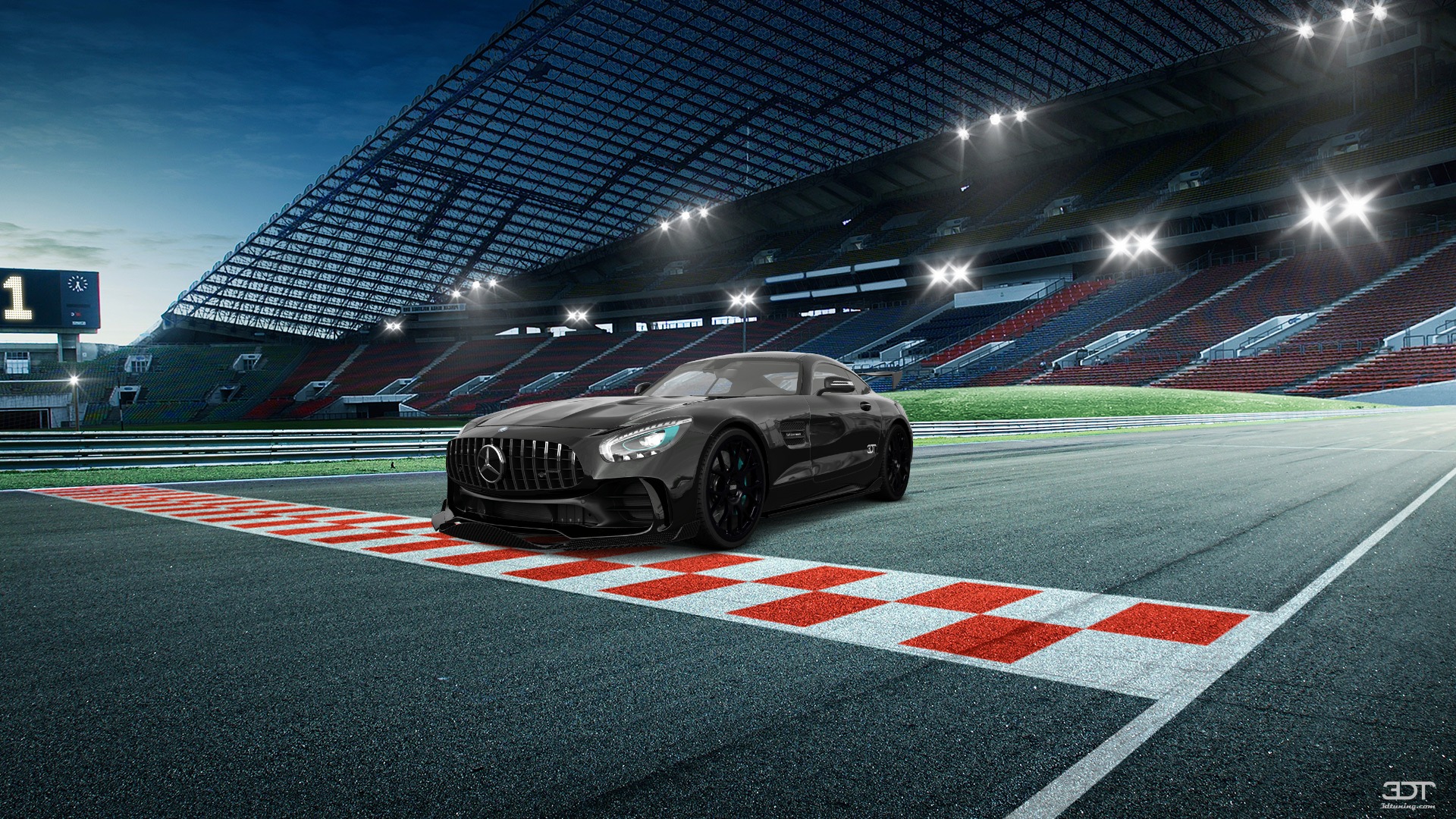 Mercedes AMG GT 2 door fastback coupe 2016
