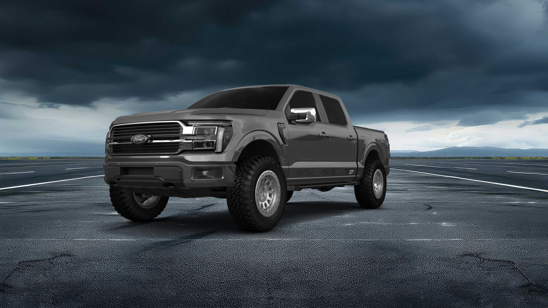 Ford F-150 SuperCrew 4 Door pickup truck 2024 Images