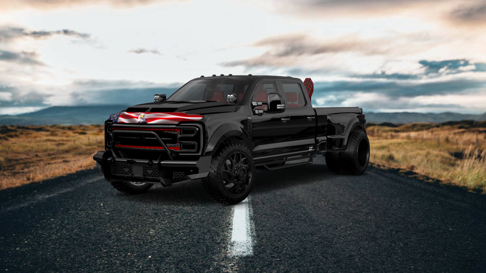Ford F-350 DRW Crew Cab 4 Door pickup truck 2023 tuning
