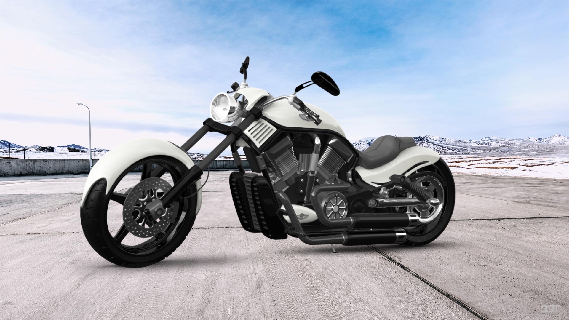 Harley-Davidson Custom Chopper Cruiser 2011 tuning