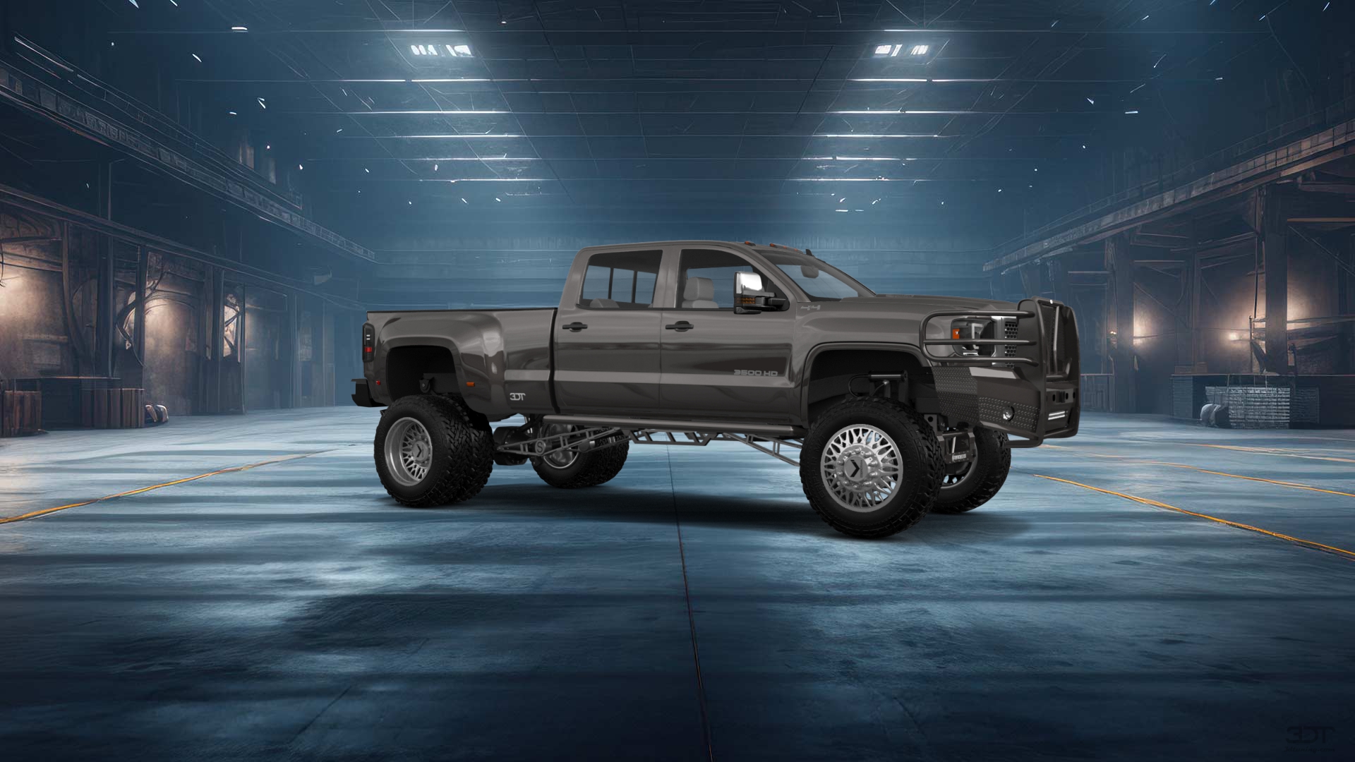 GMC Sierra 3500 HD Crew Cab 4 Door pickup truck 2015 tuning