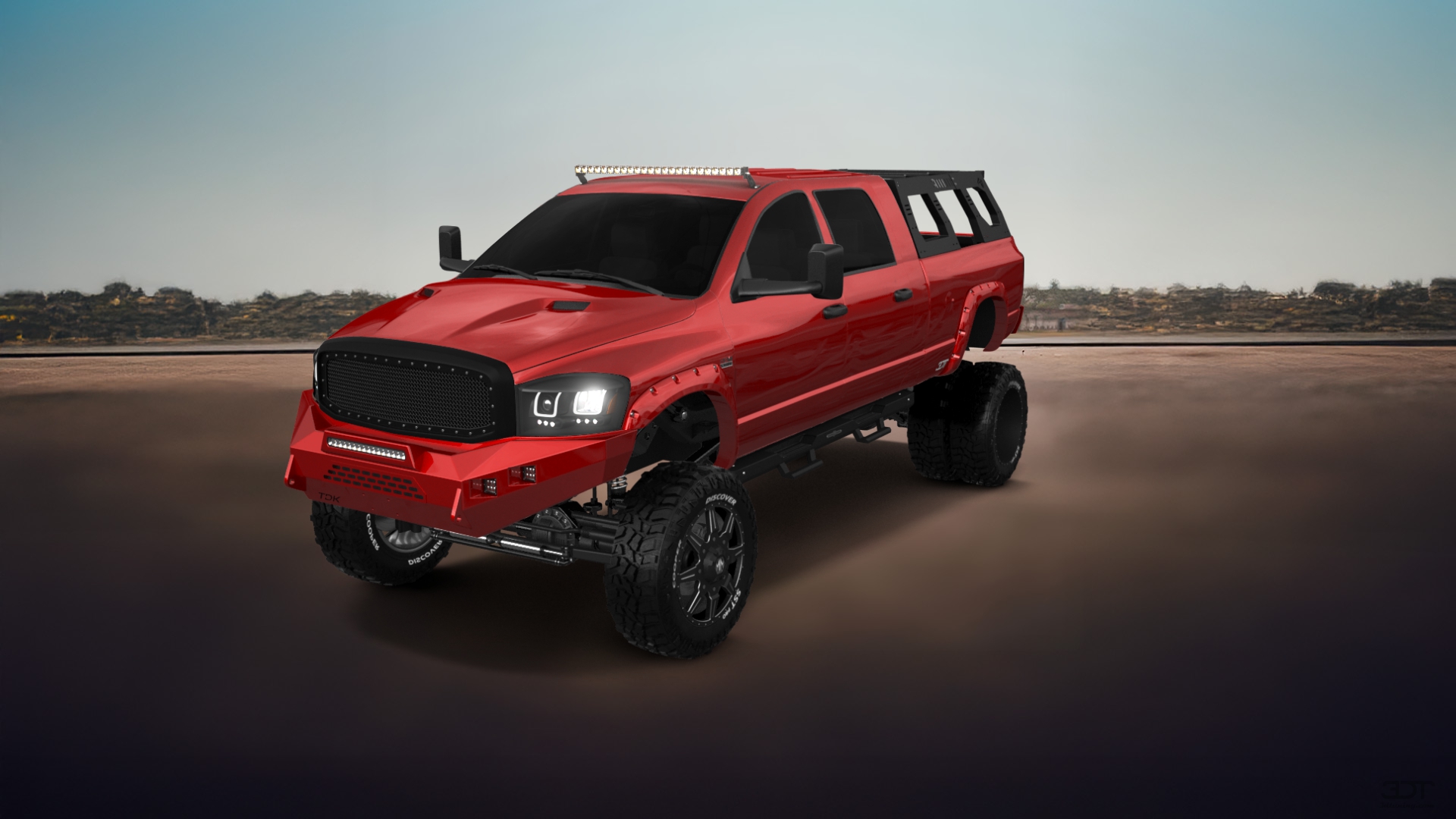 Dodge Ram 3500 Dually 4 Door pickup truck 2007 tuning