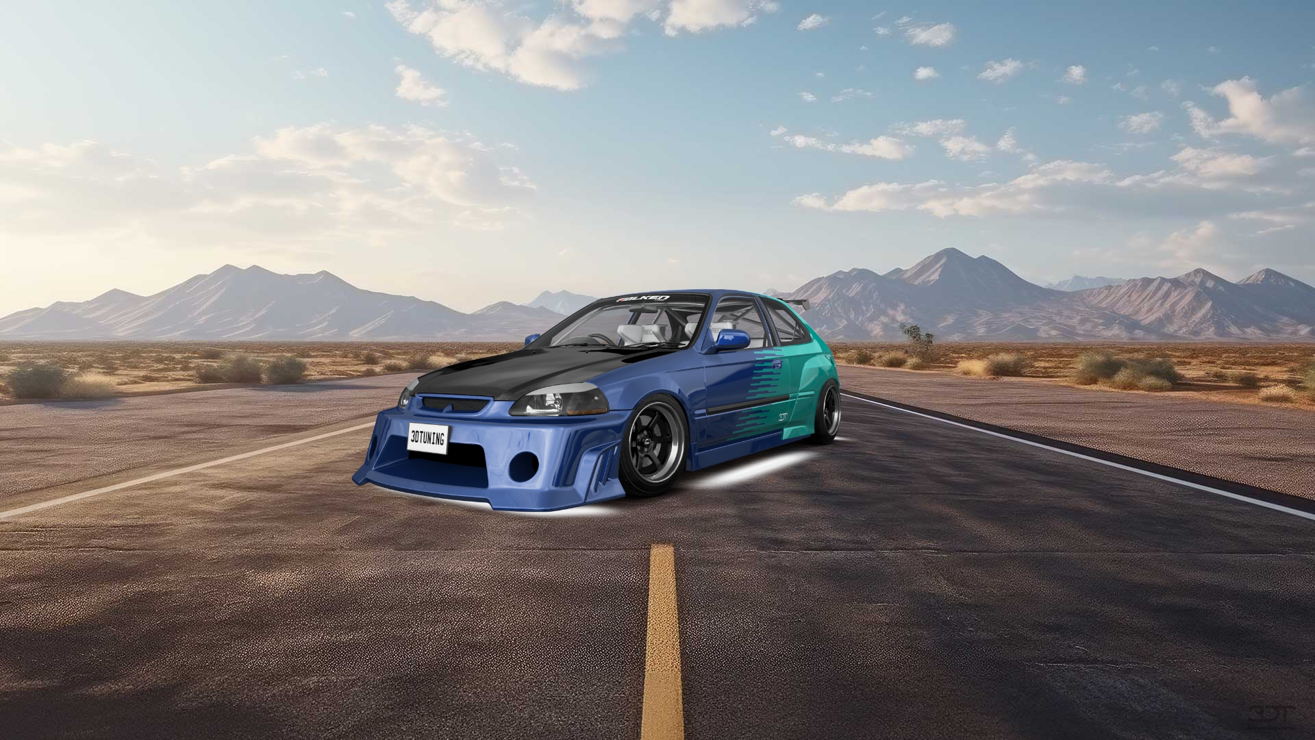 Honda Civic 3 Door Hatchback 1997 tuning