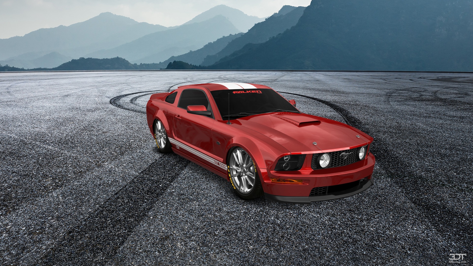Ford Mustang 2 Door Coupe 2006 tuning