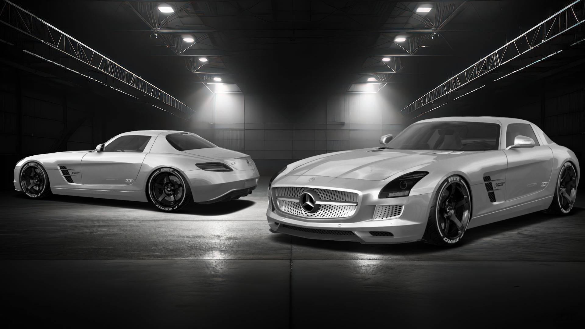 Mercedes SLS 2 Door Coupe 2011 tuning