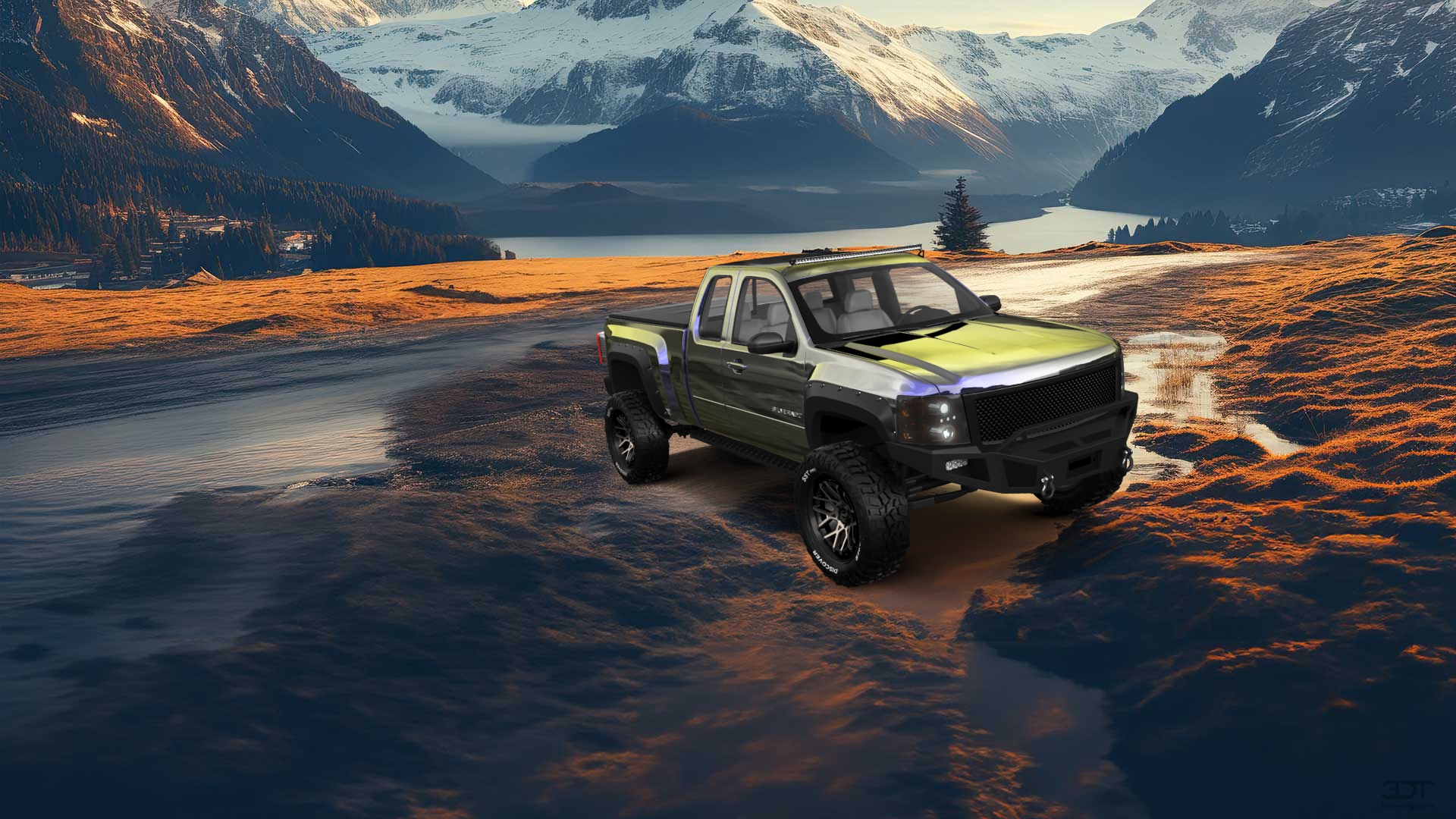 Chevrolet Silverado 1500 6.6 ft box Pickup Truck 2008 tuning