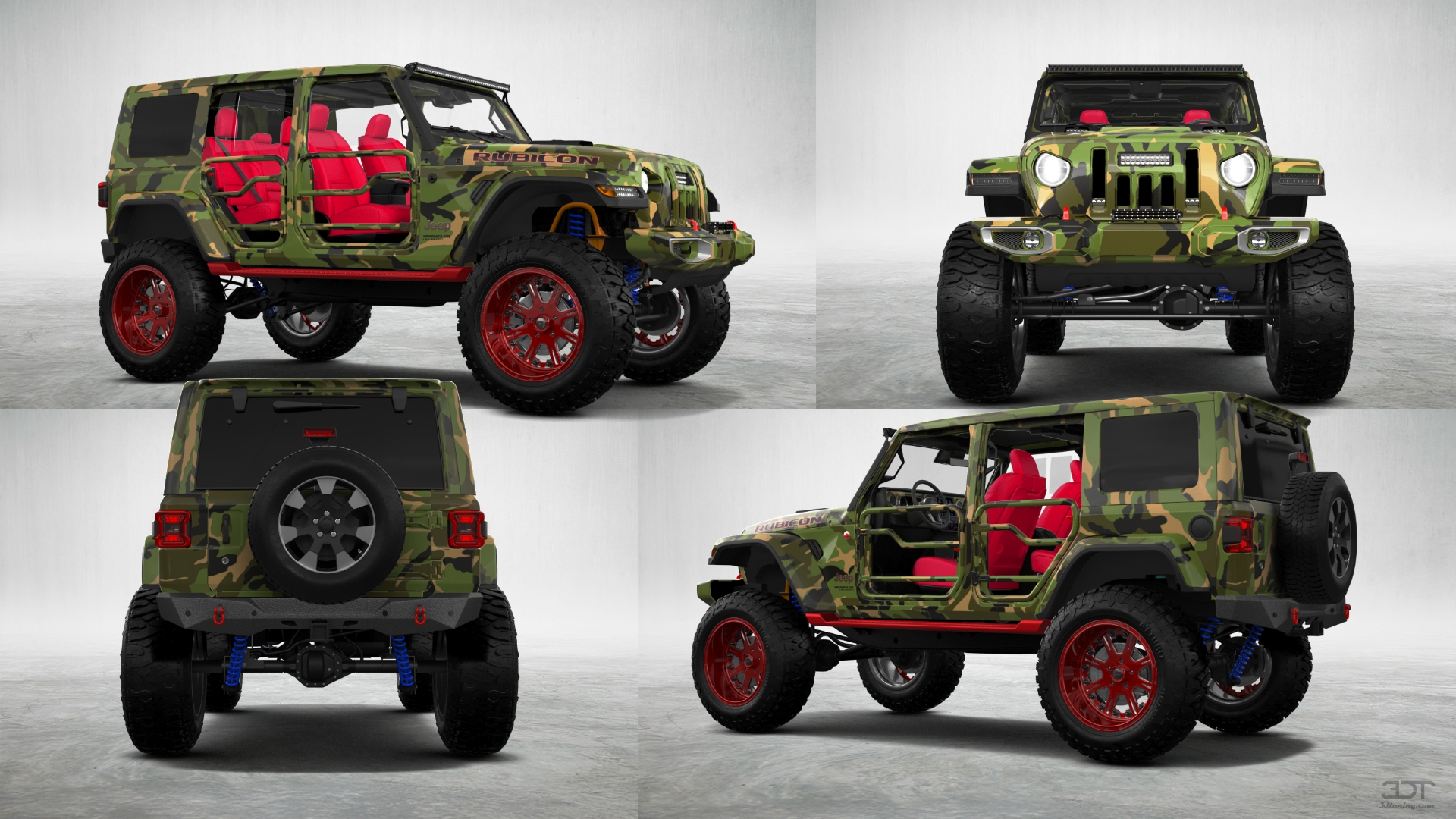 Jeep Wrangler Rubicon JL 4 Door SUV 2017