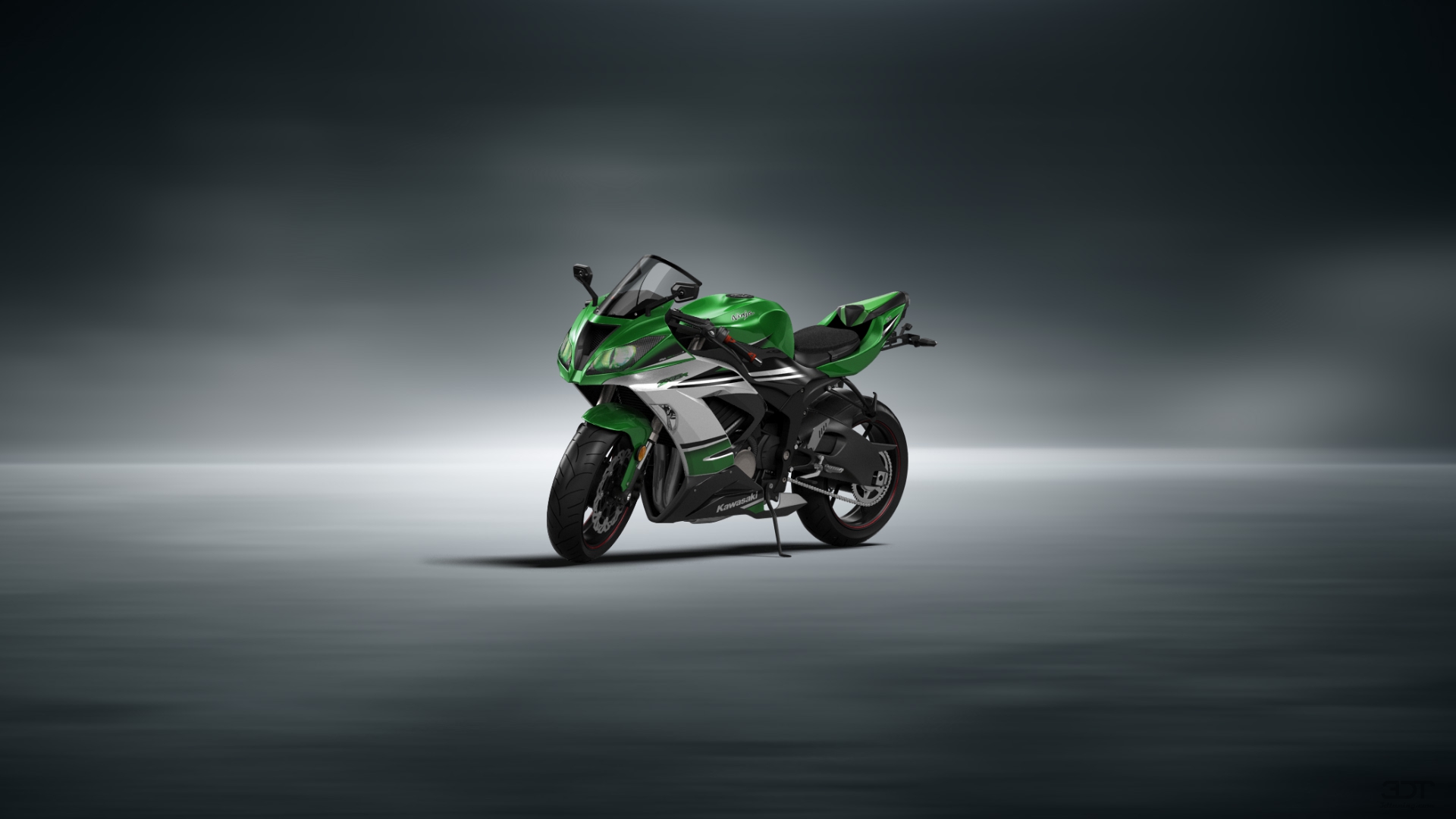 Kawasaki Ninja ZX 6R Sport Bike 2015