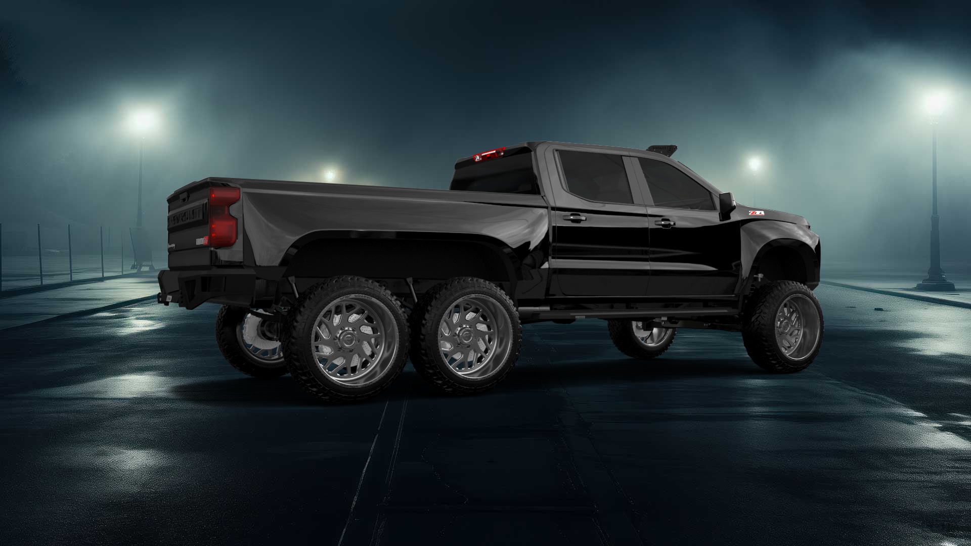 Chevrolet Silverado Hennessey Goliath 6X6 Truck 2020 tuning