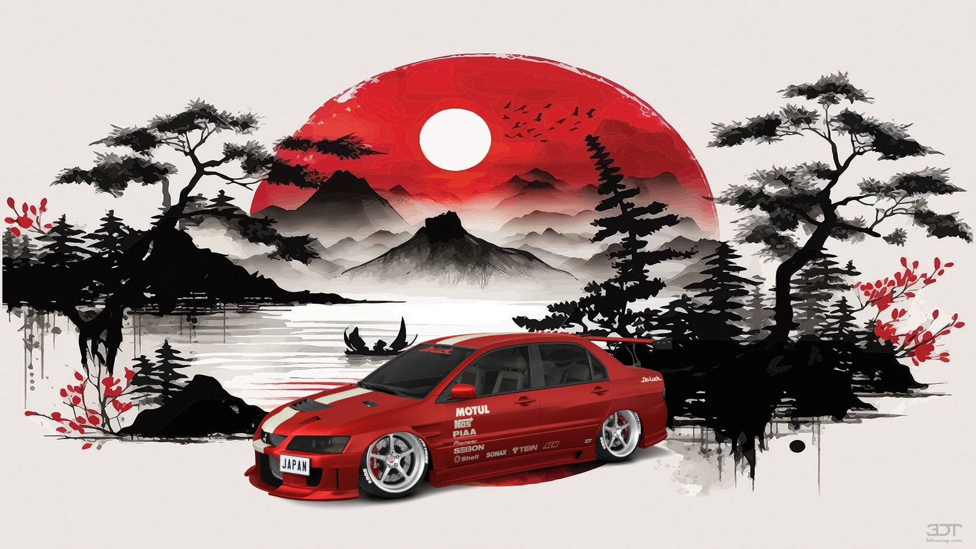 Mitsubishi Lancer Evo IX 4 Door Saloon 2005 tuning