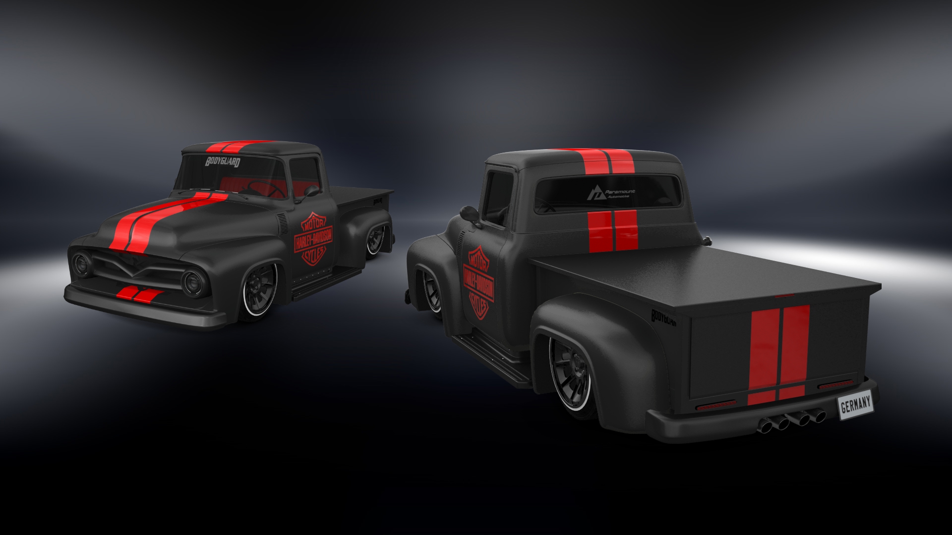 Ford F-100 2 Door truck 1956