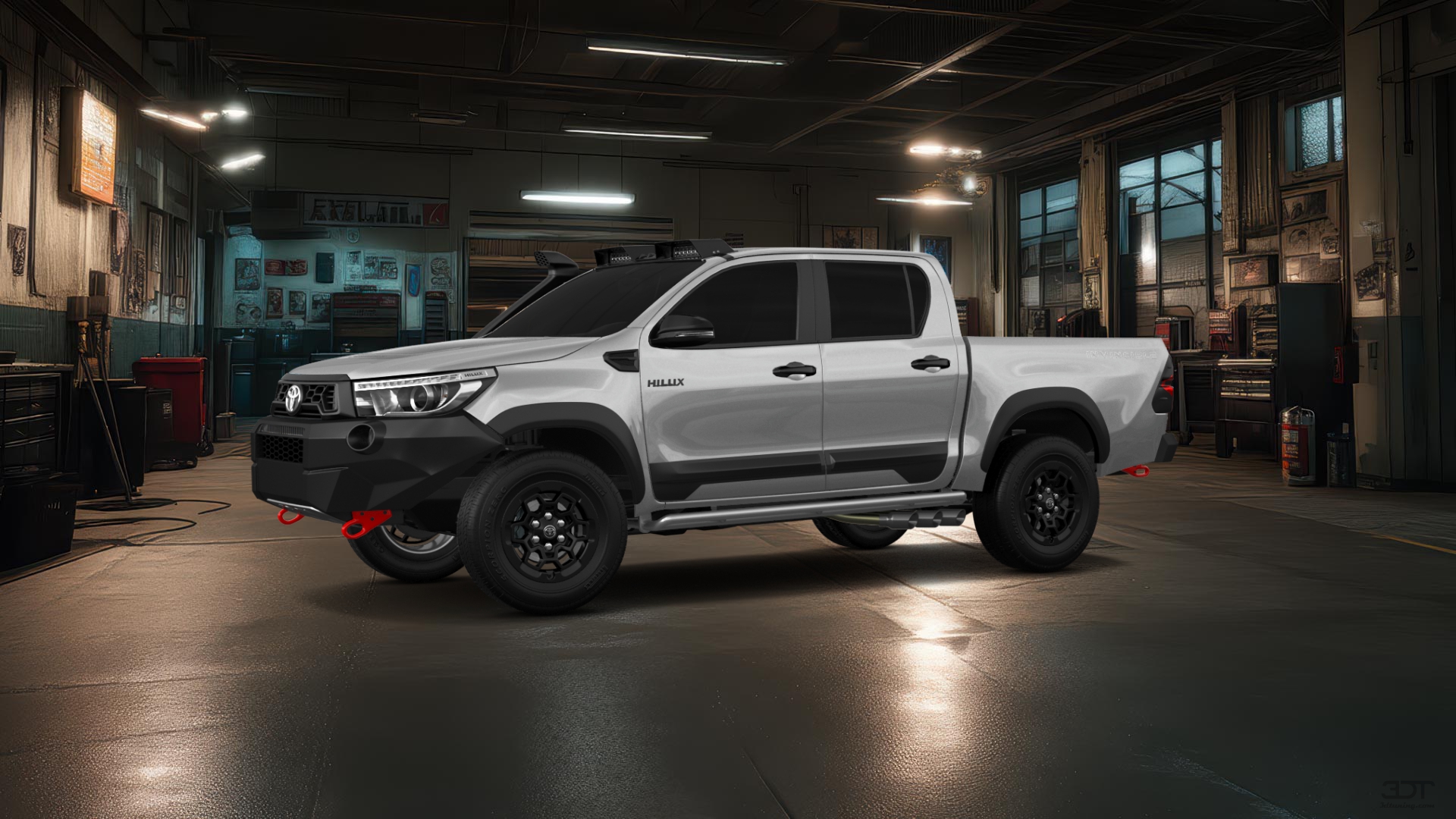 Toyota Hilux Double Cab 4 Door pickup truck 2015 tuning
