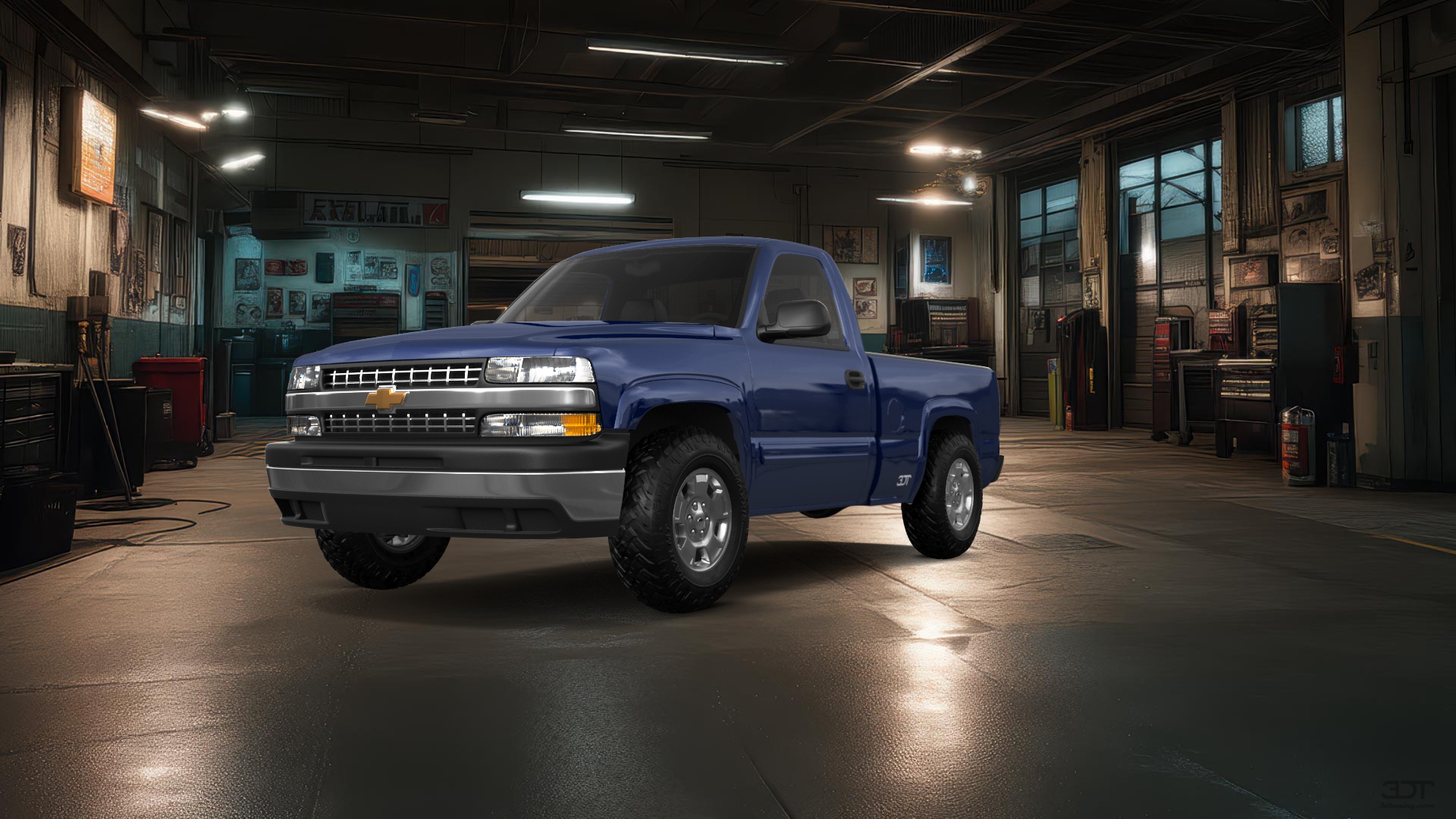Chevrolet Silverado 1500 6.5 ft box 2 Door pickup truck 1999 tuning