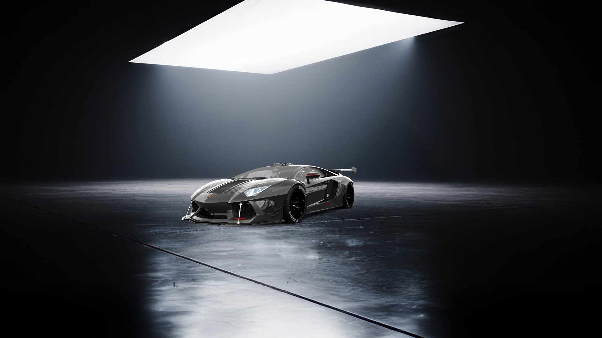 Lamborghini Aventador 2 Door Coupe 2012 tuning