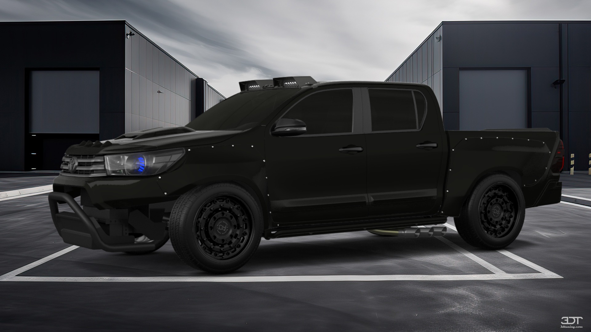 Toyota Hilux Double Cab 4 Door pickup truck 2015 tuning