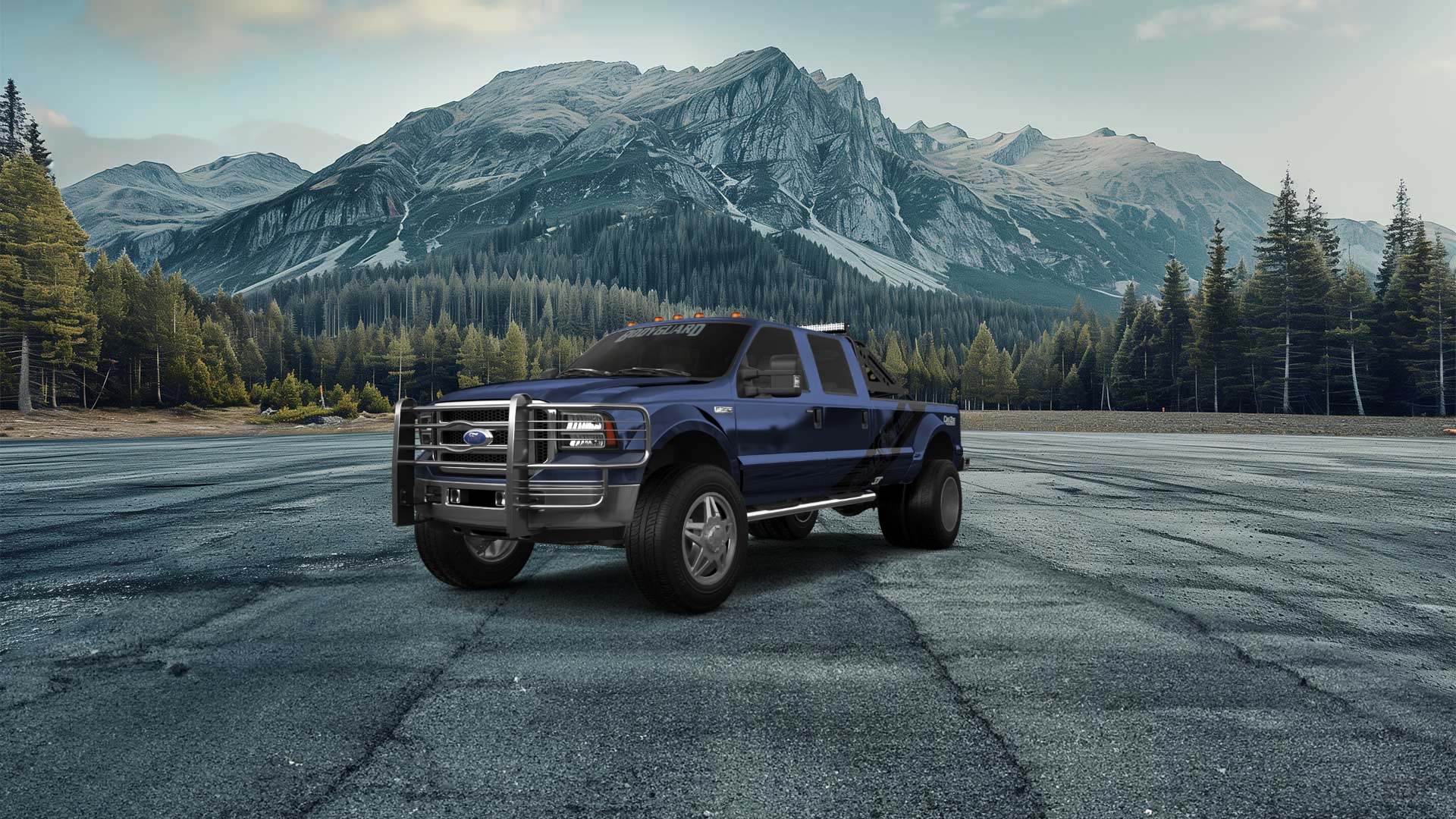 Ford F-350 DRW 4 Door pickup truck 1999 tuning