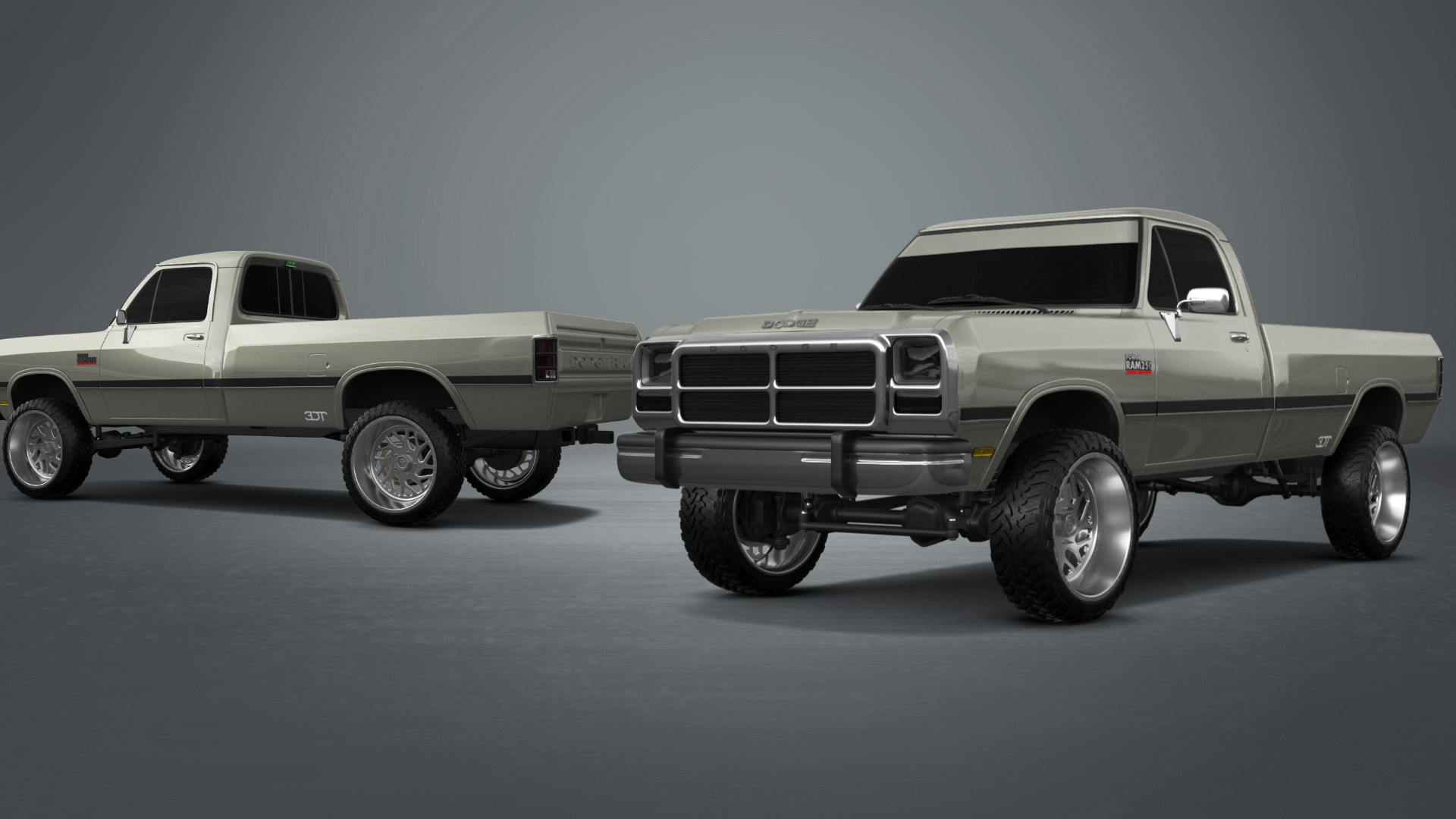 Dodge Ram 2 Door pickup truck 1991