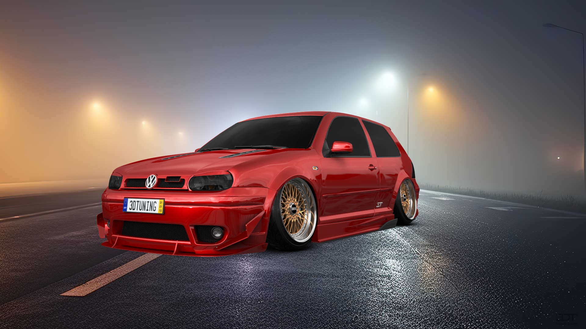 Volkswagen Golf 4 (mk4) 3 Door Hatchback 1997 tuning