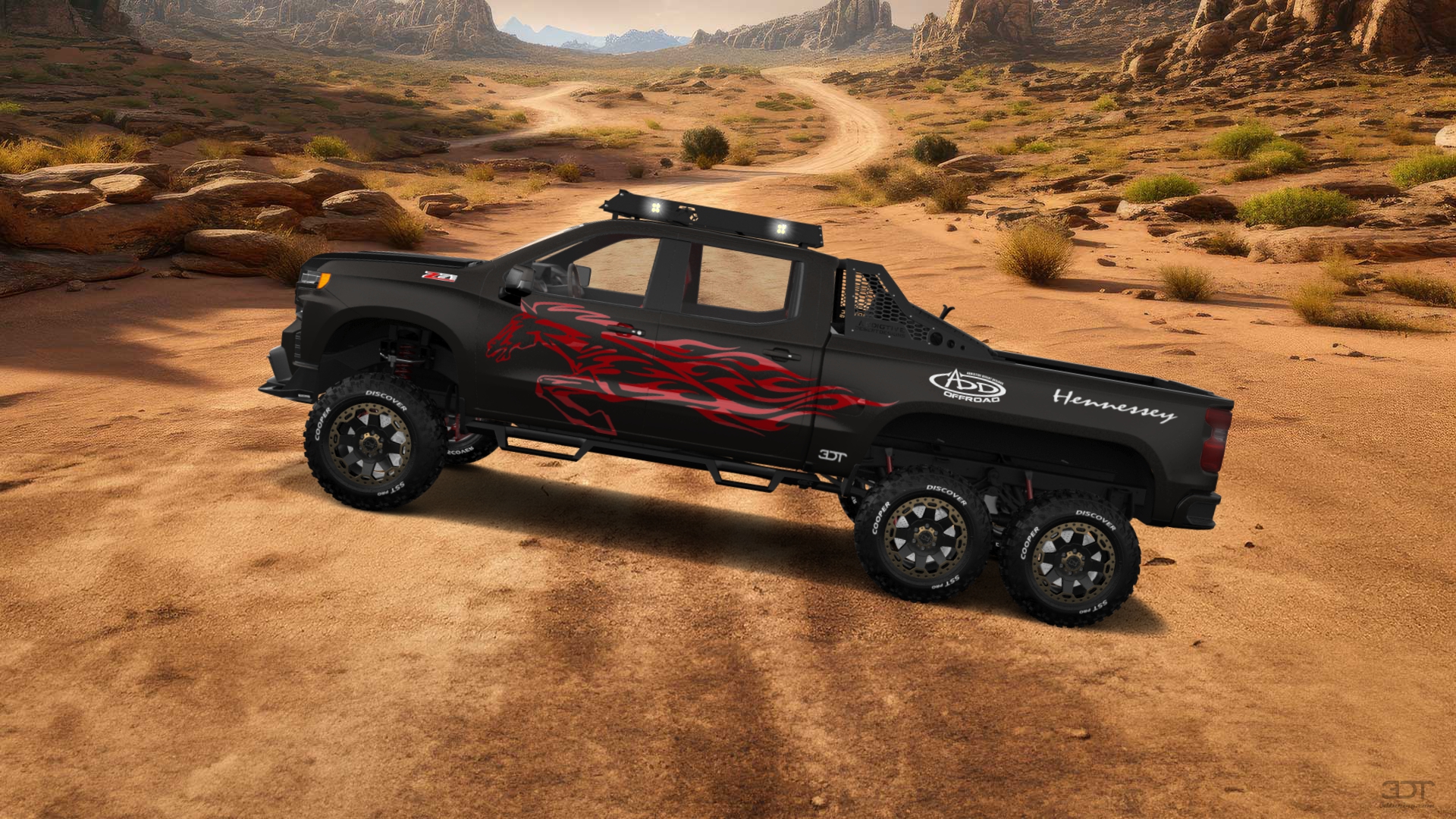 Chevrolet Silverado Hennessey Goliath 6X6 Truck 2020 Images