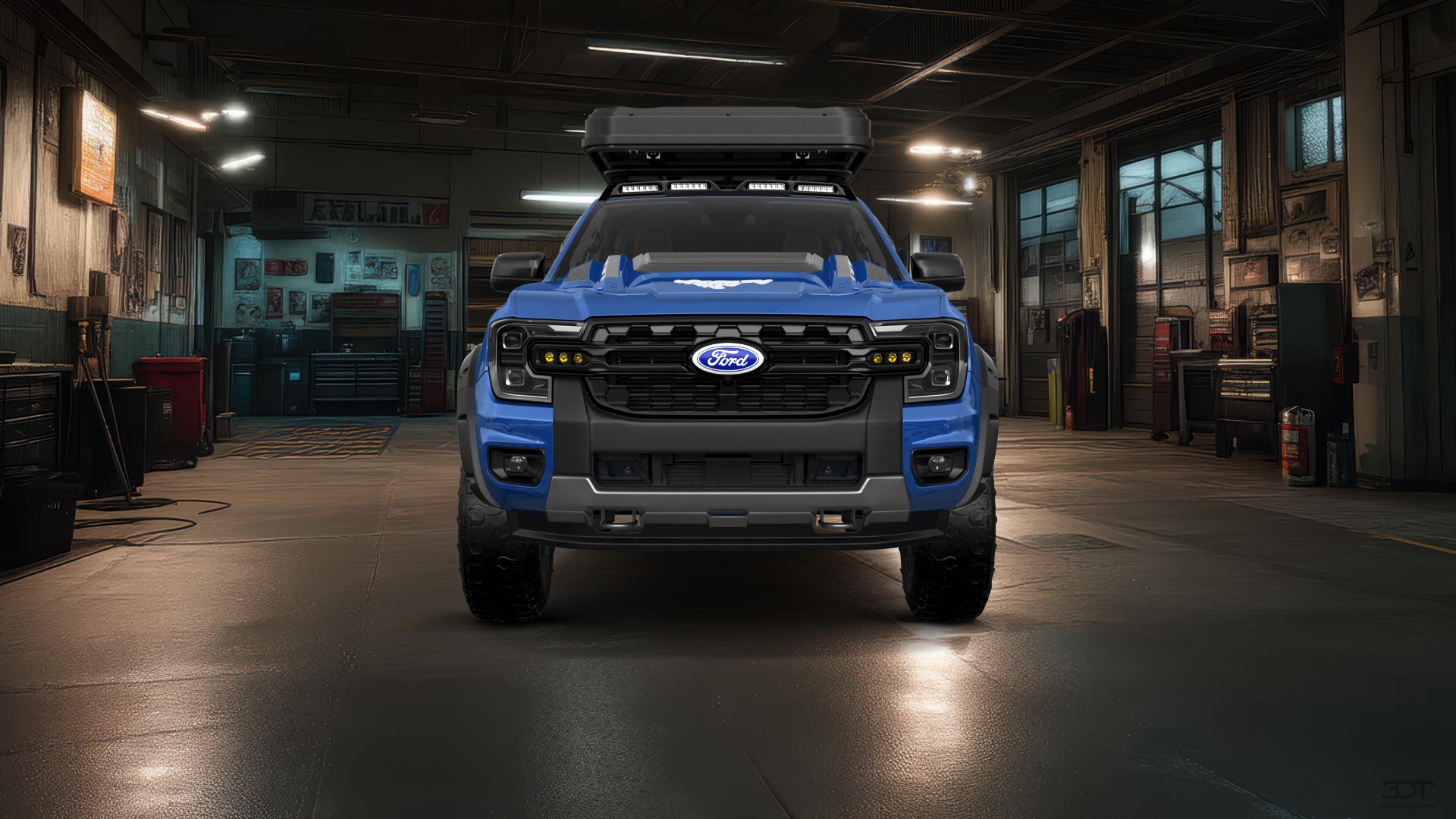 Ford Ranger 4 Door pickup truck 2022 tuning
