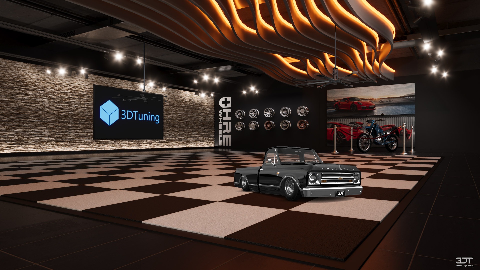 Chevrolet C-10 Cheyenne 2 Door pickup truck 1967 tuning