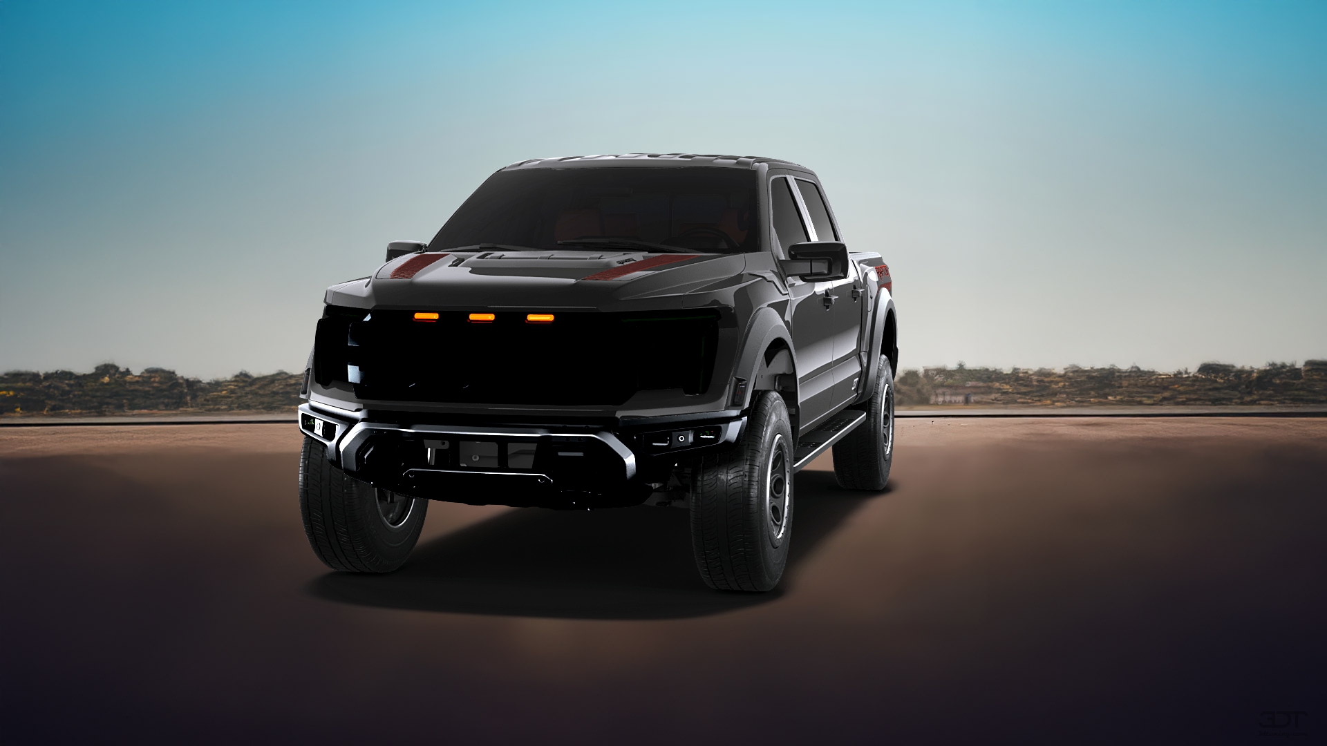 Ford F-150 Raptor 4 Door pickup truck 2024 tuning