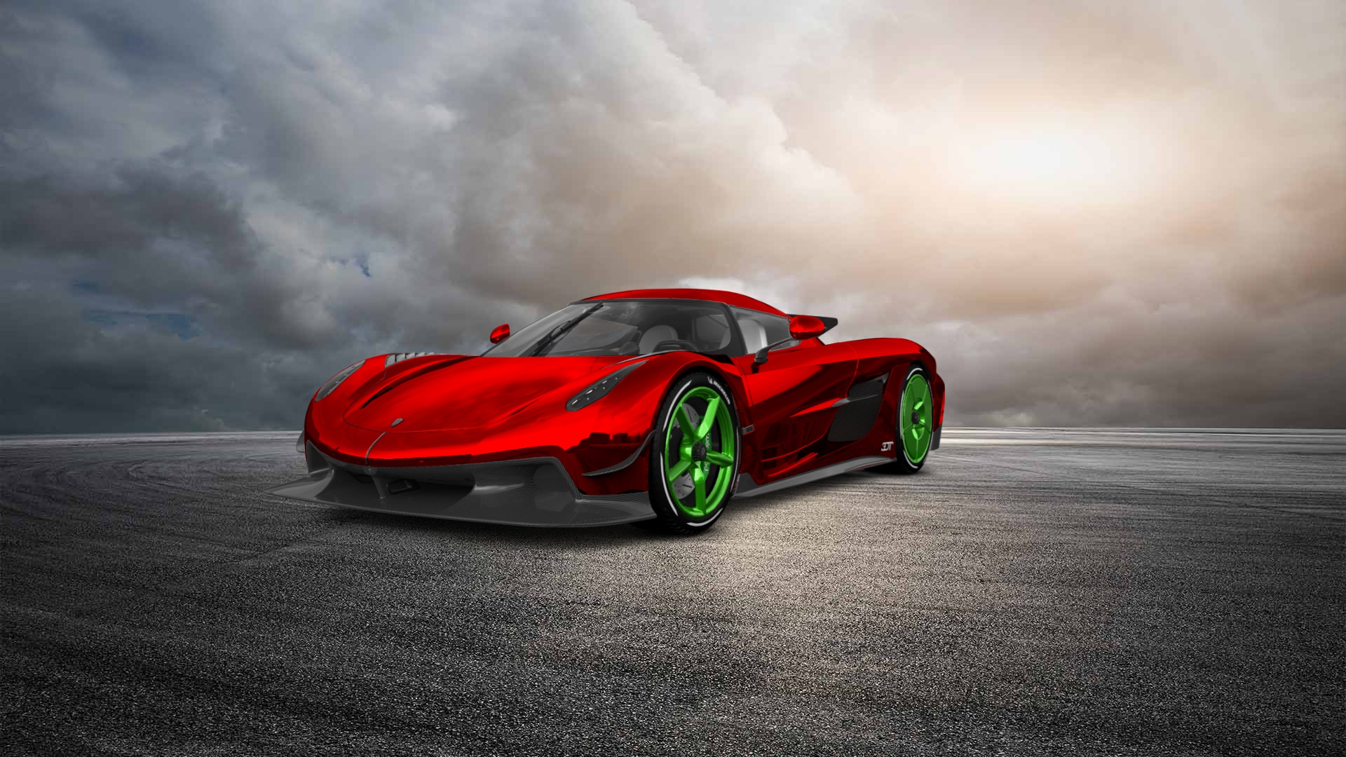 Koenigsegg Jesko 2 door targa top 2020