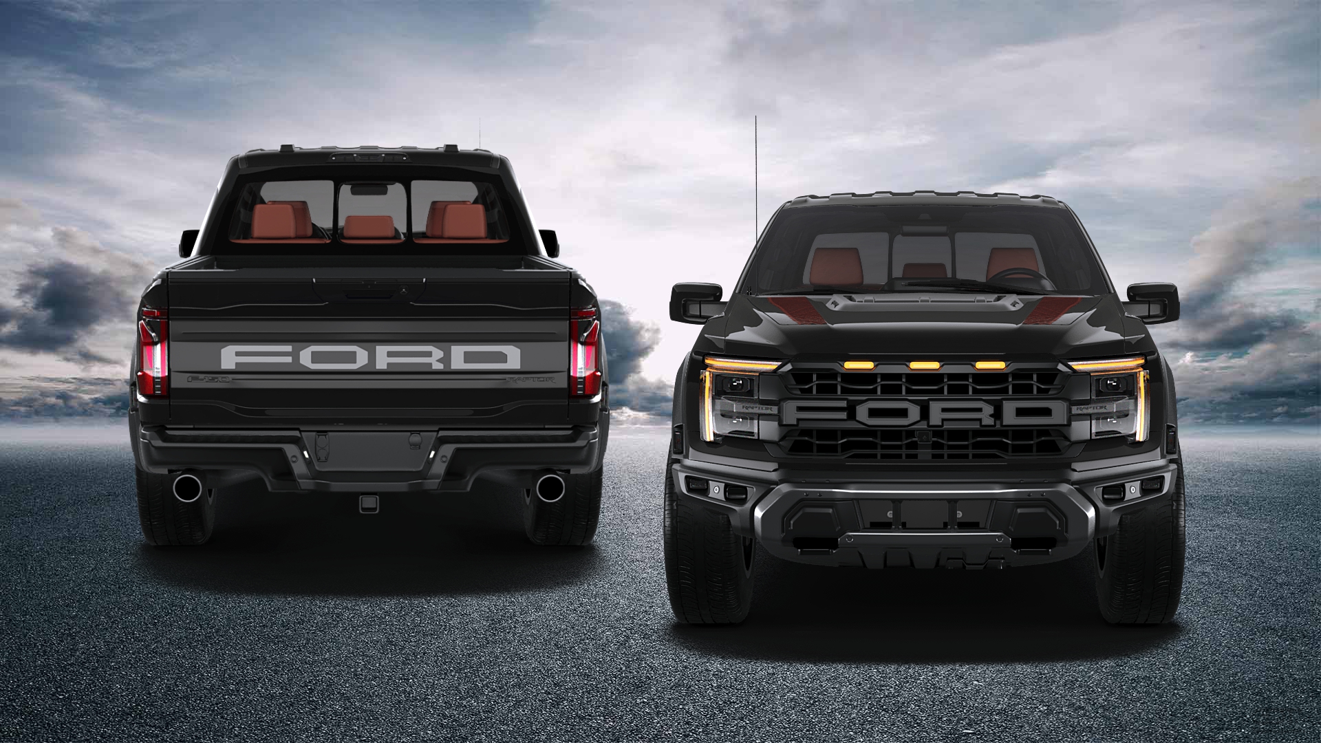 Ford F-150 Raptor 4 Door pickup truck 2024 tuning