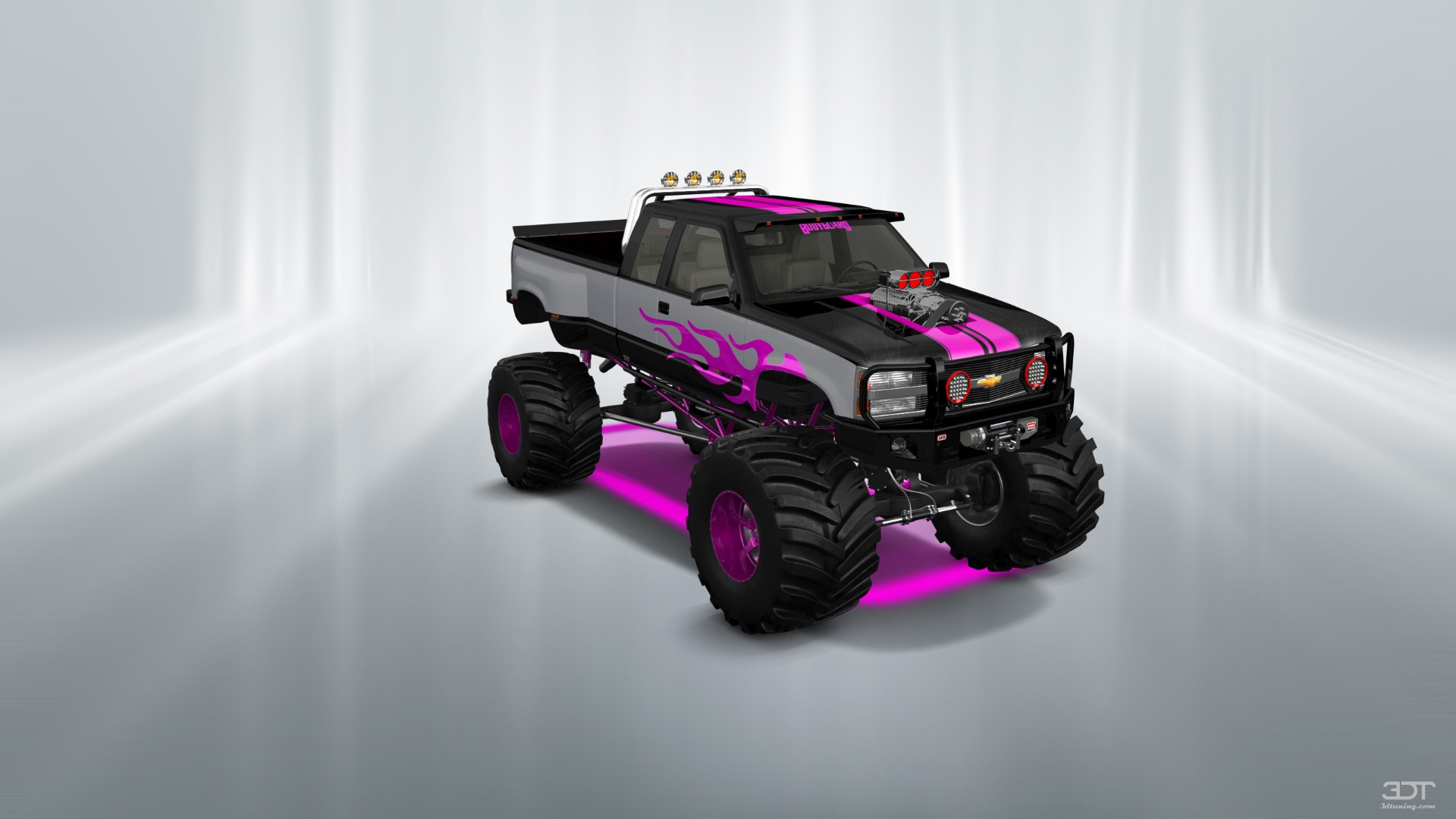 Chevrolet K3500 Extended Cab Pickup Truck 1988 tuning