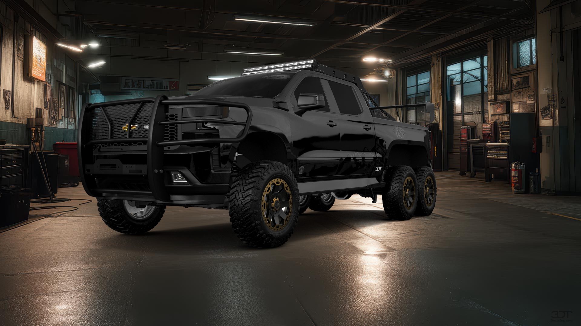 Chevrolet Silverado Hennessey Goliath 6X6 Truck 2020 tuning