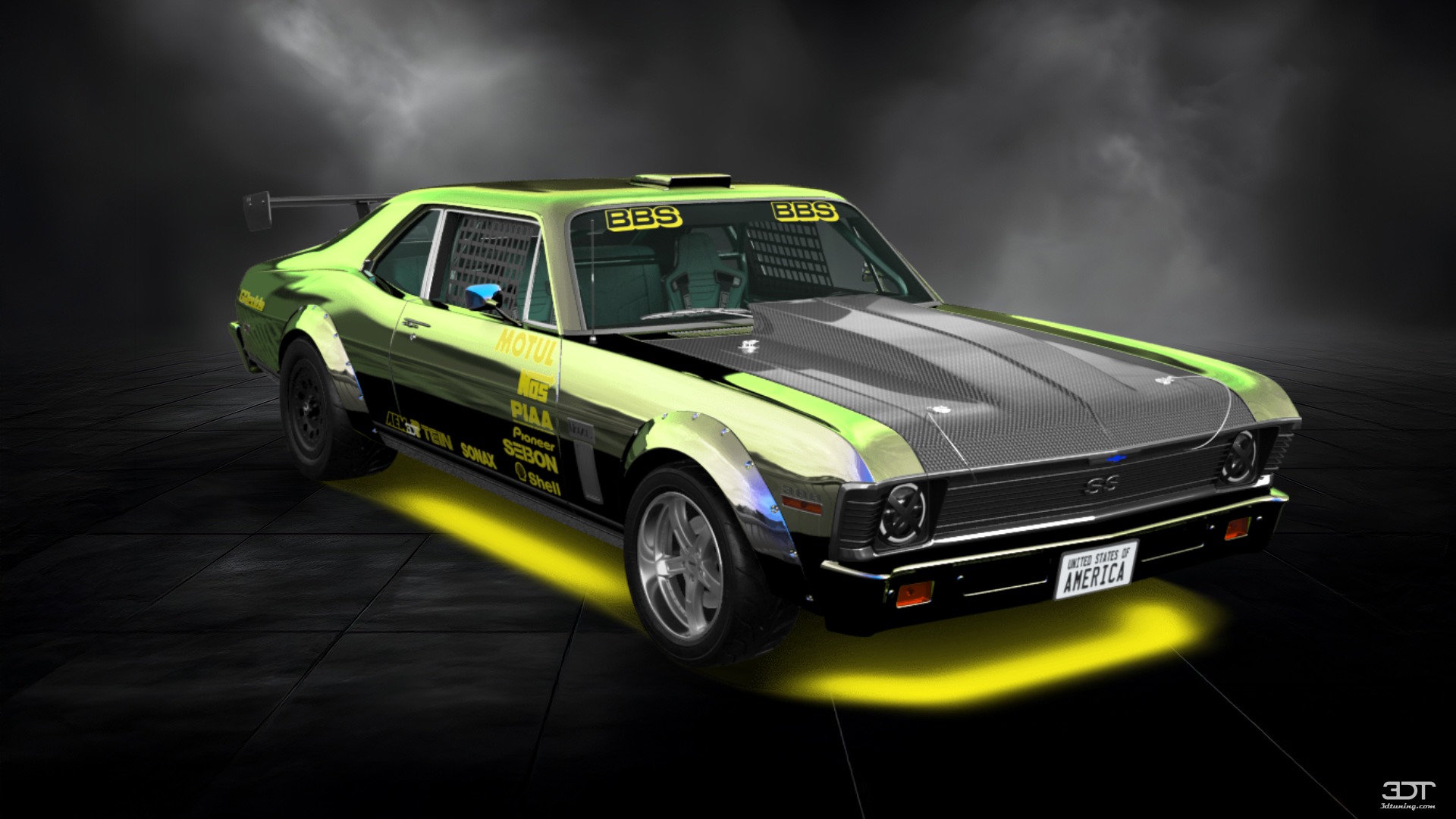 Chevrolet Chevy II Nova 2 Door Coupe 1968