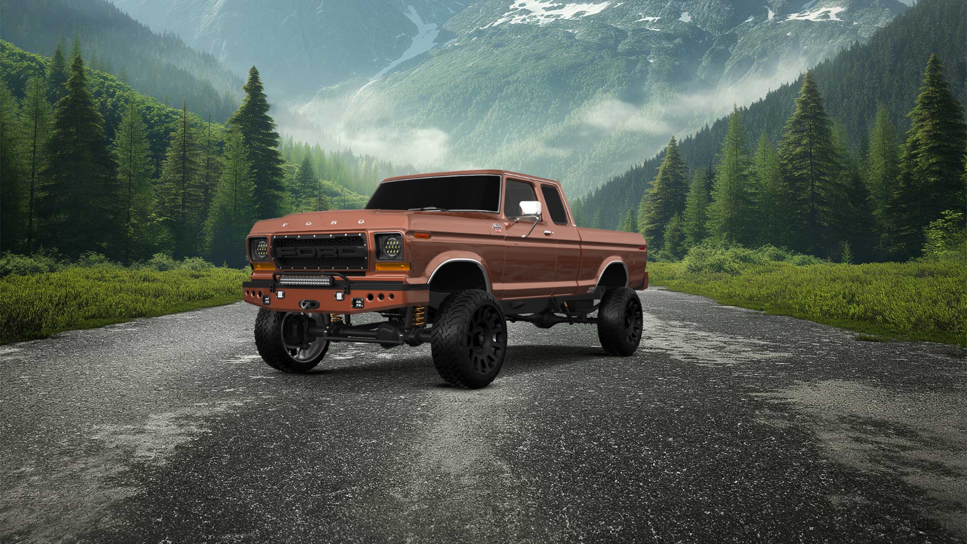 Ford F-150 SuperCab 2 Door pickup truck 1978