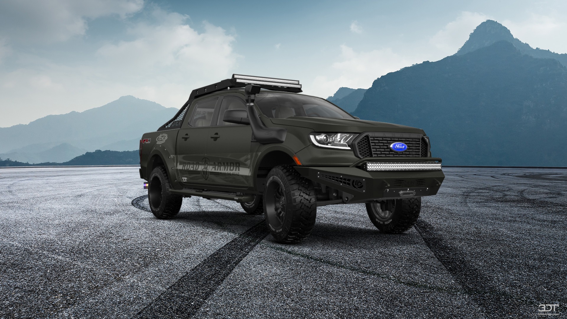 Ford Ranger 4 Door pickup truck 2019