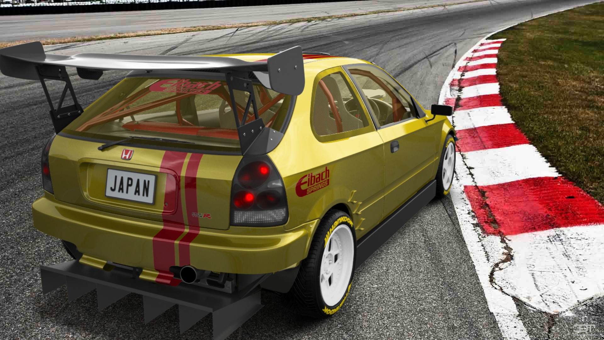 Honda Civic 3 Door Hatchback 1997 tuning