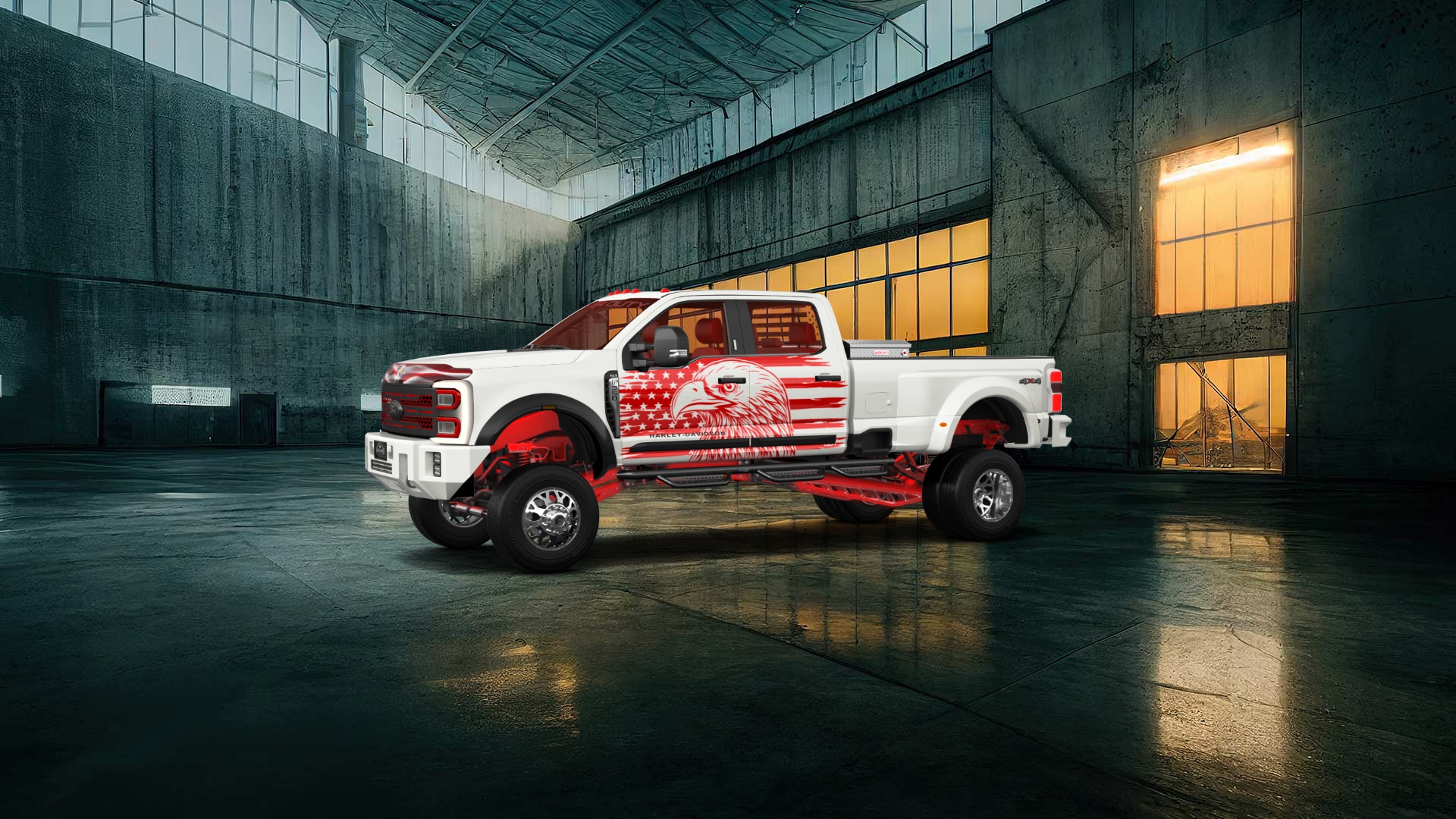 Ford F-350 DRW Crew Cab 4 Door pickup truck 2023 tuning