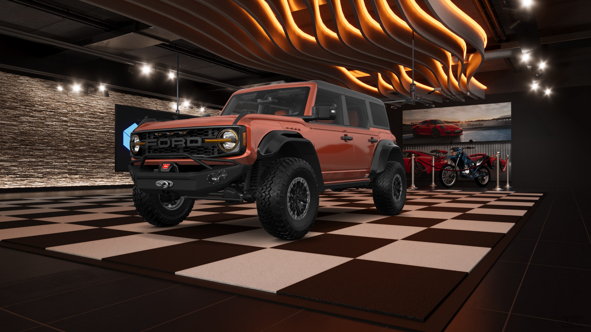 Ford Bronco Raptor 4 Door pickup truck 2022